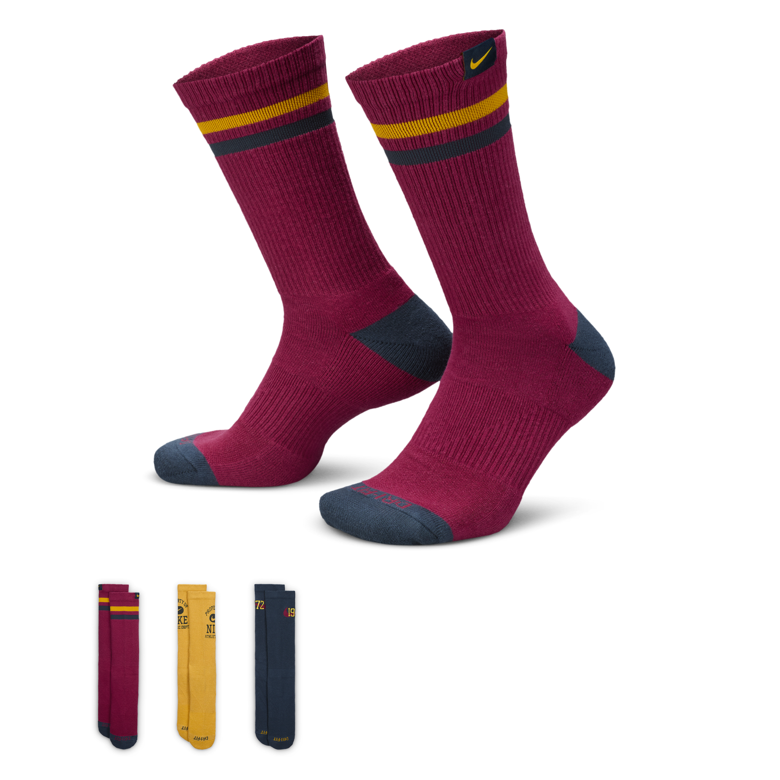 Nike Everyday Cushioned Crew Socks (3 Pairs)