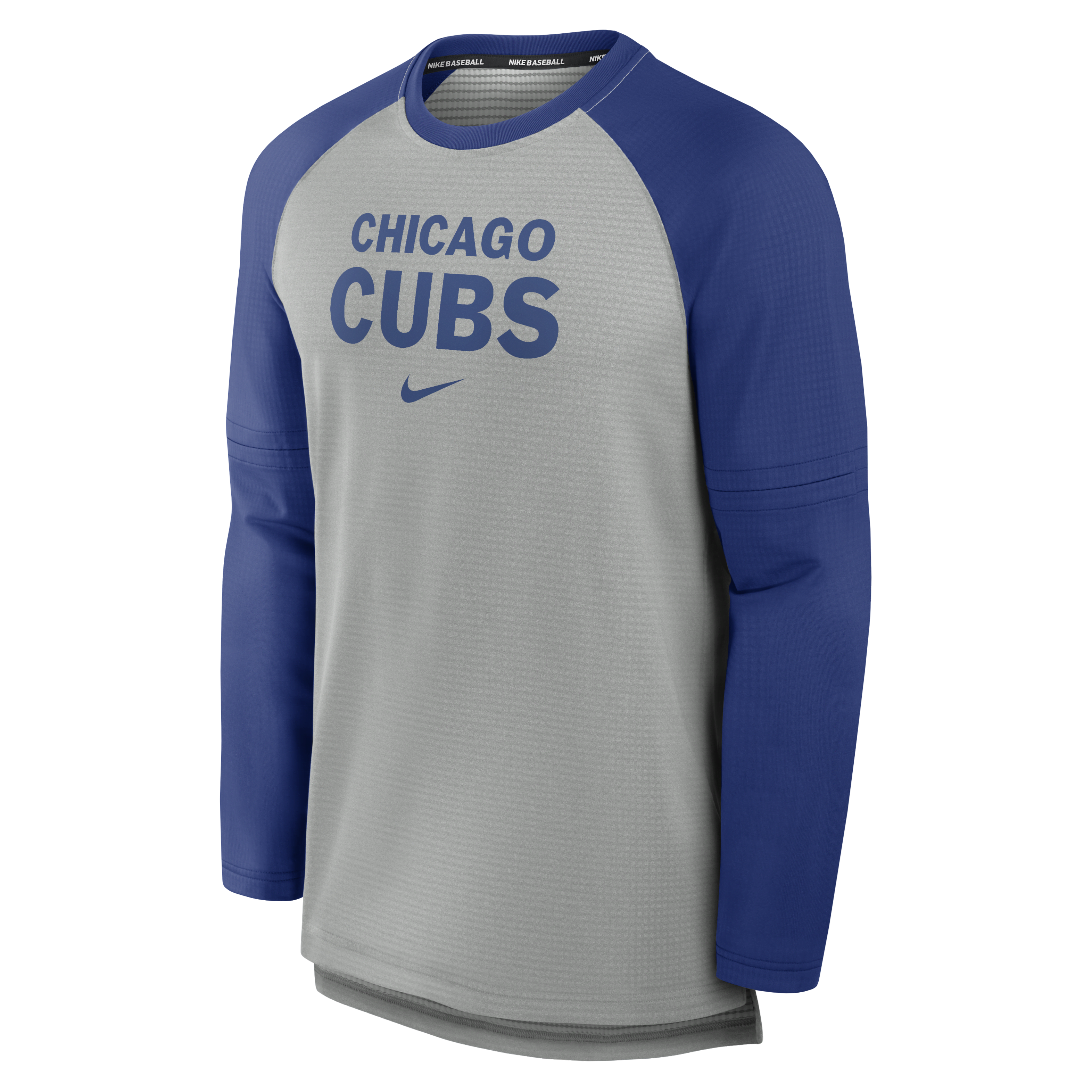 Chicago Cubs Authentic Collection Game Time Men's Nike Breathe MLB Long-Sleeve T-Shirt