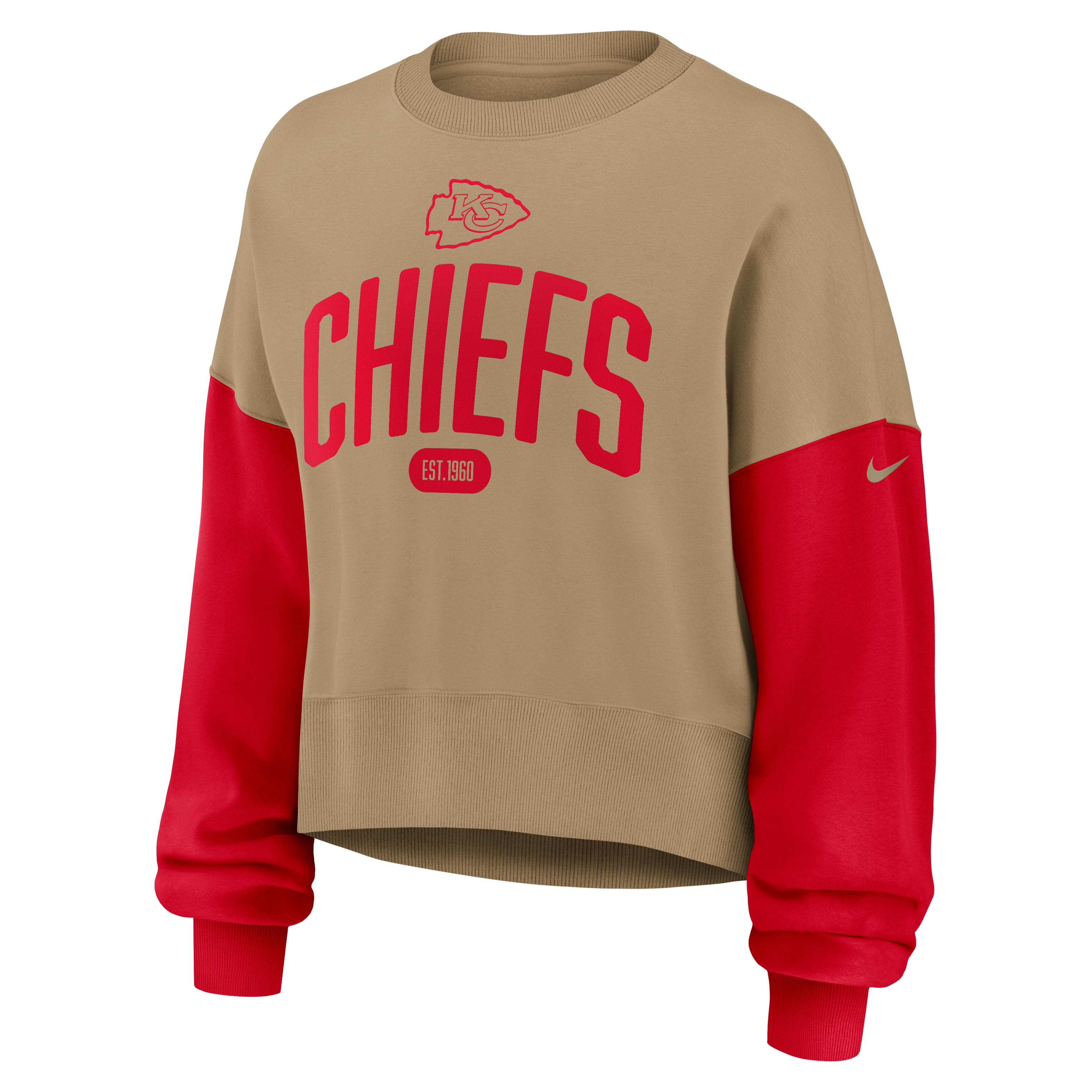 Kansas City Chiefs Rewind Women's Nike NFL Pullover Crew