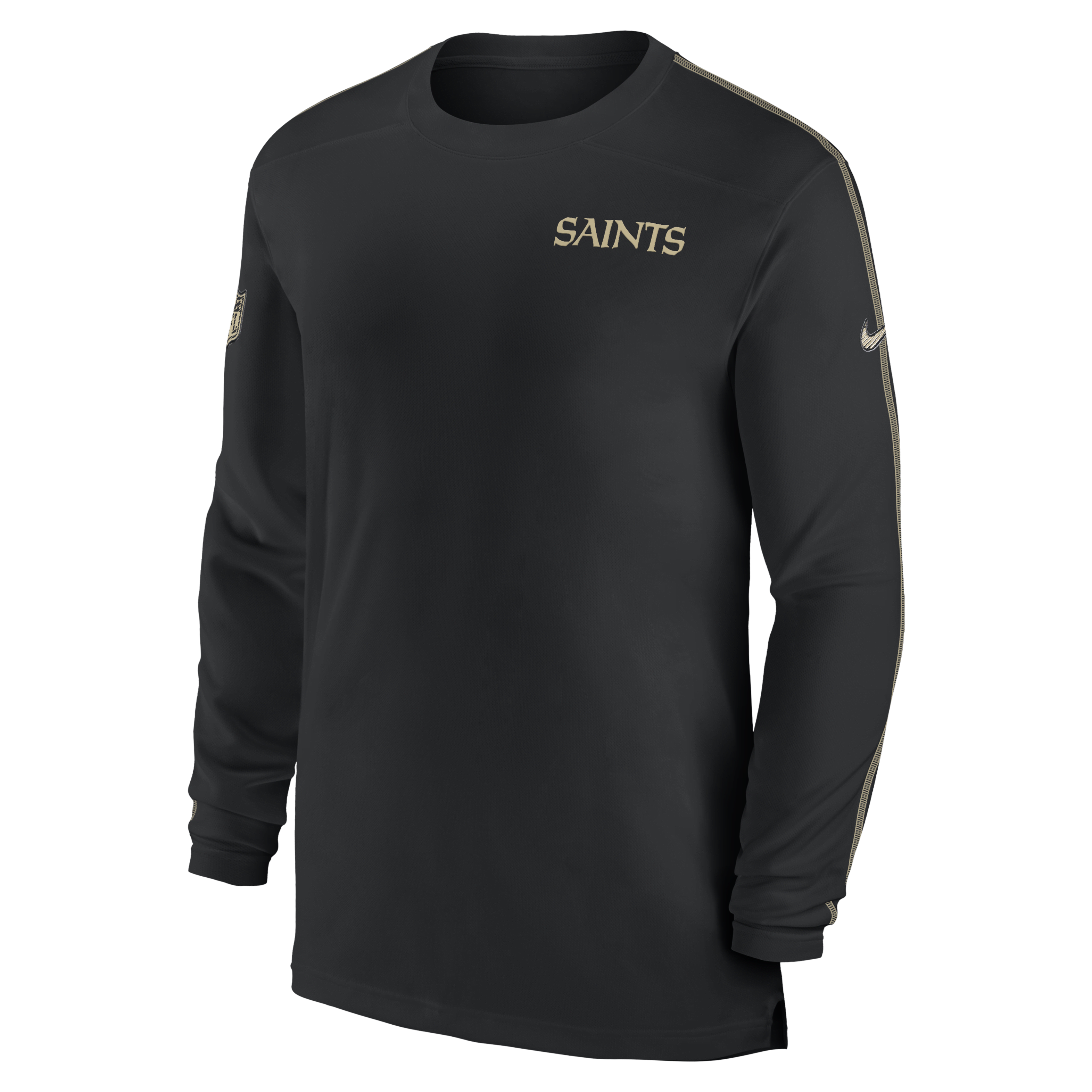 New Orleans Saints Sideline Coach Men's Nike Dri-FIT NFL Long-Sleeve Top