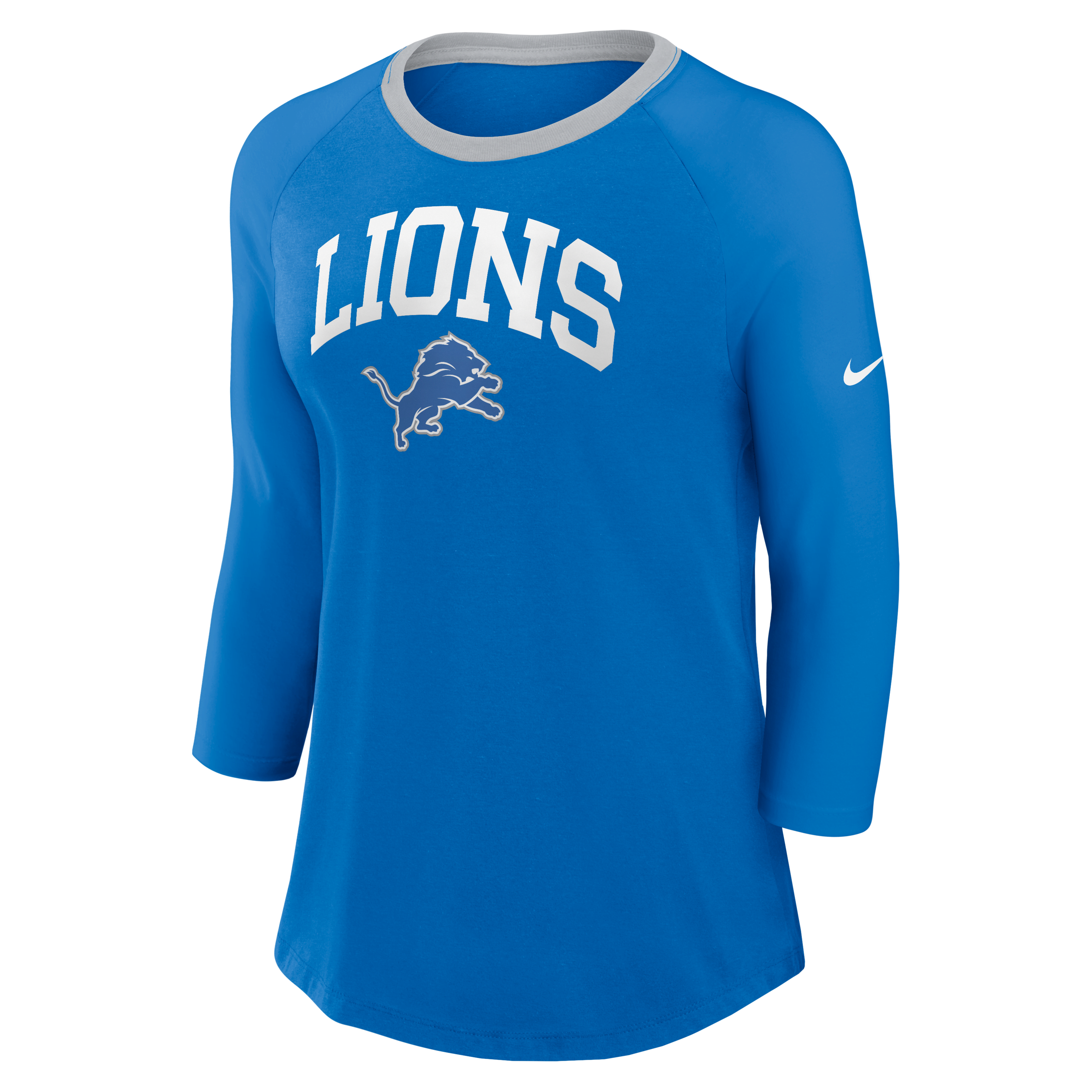 Detroit Lions Women's Nike NFL 3/4-Sleeve T-Shirt