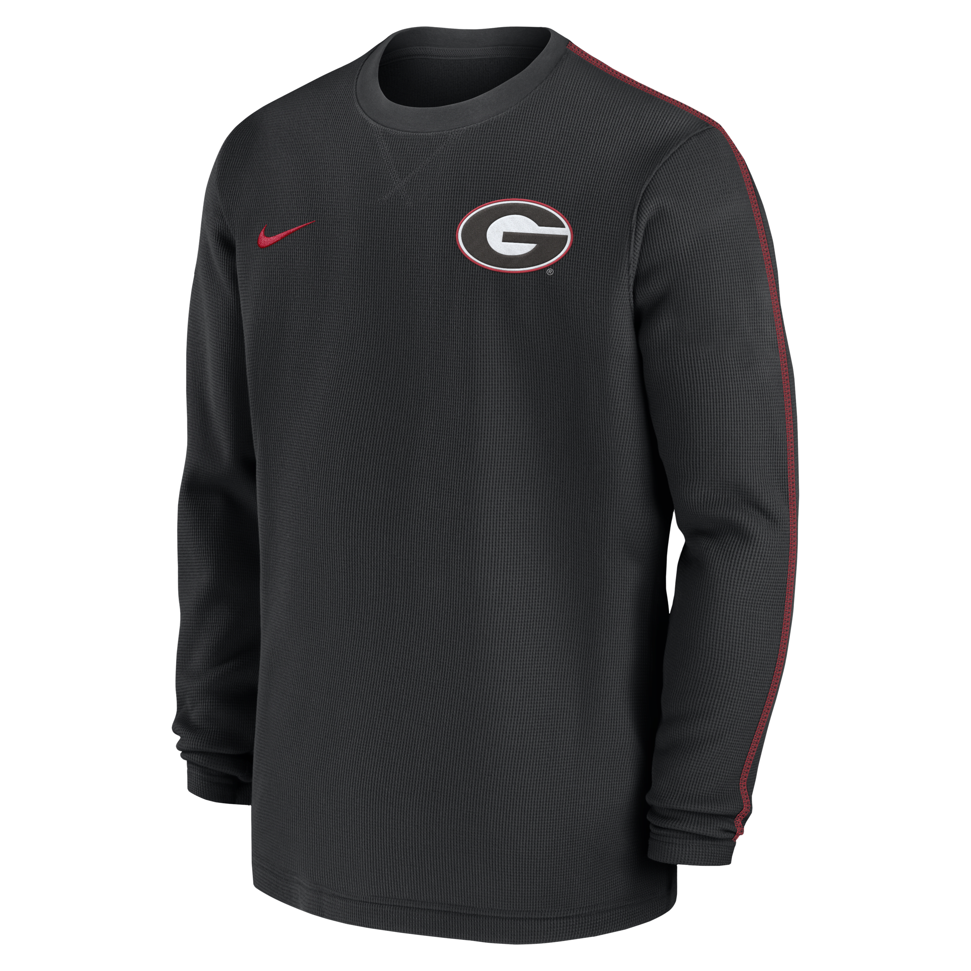 Georgia Bulldogs Sideline Coach Men's Nike College Long-Sleeve Top