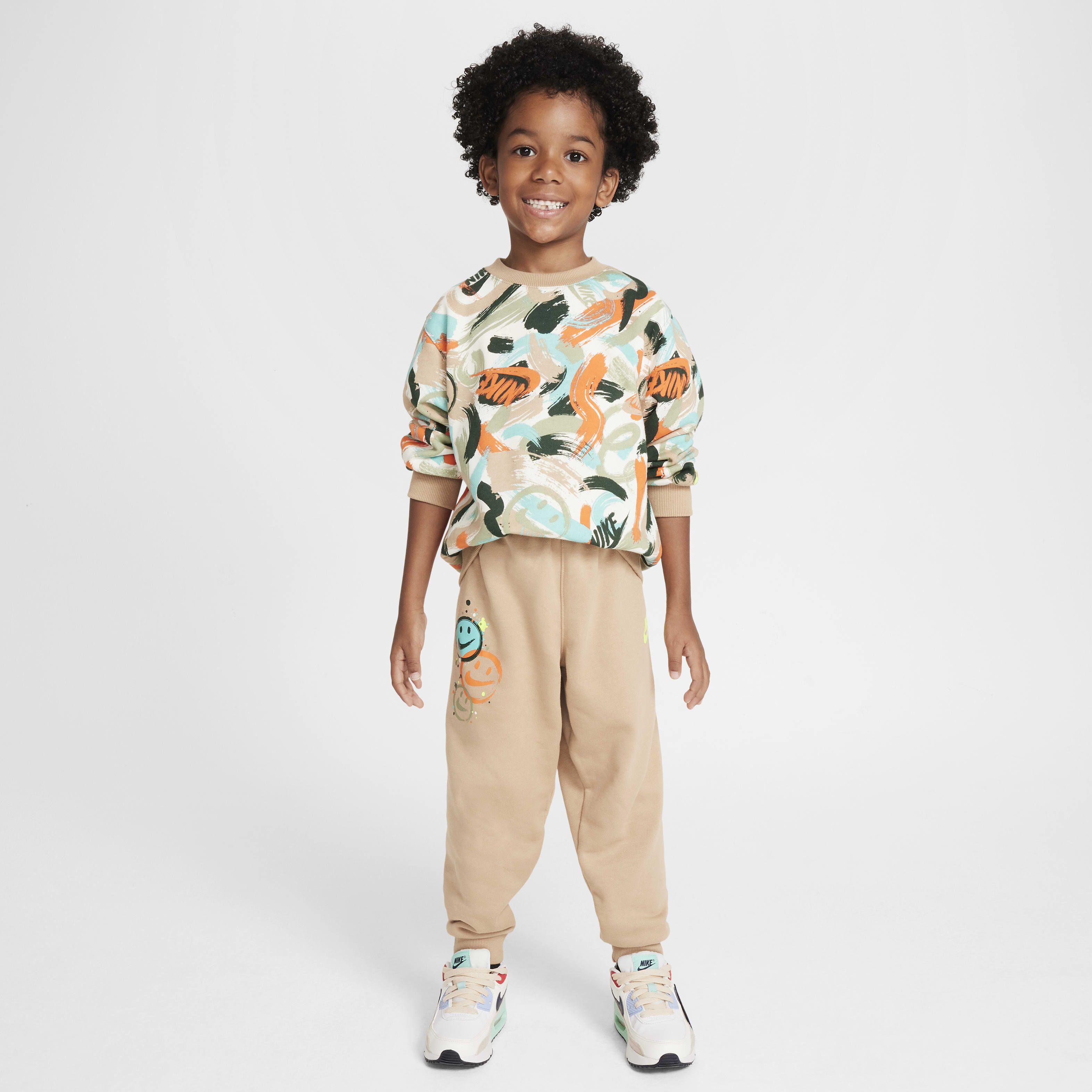 Nike Sportswear "Express Yourself" Toddler 2-Piece Crew Set