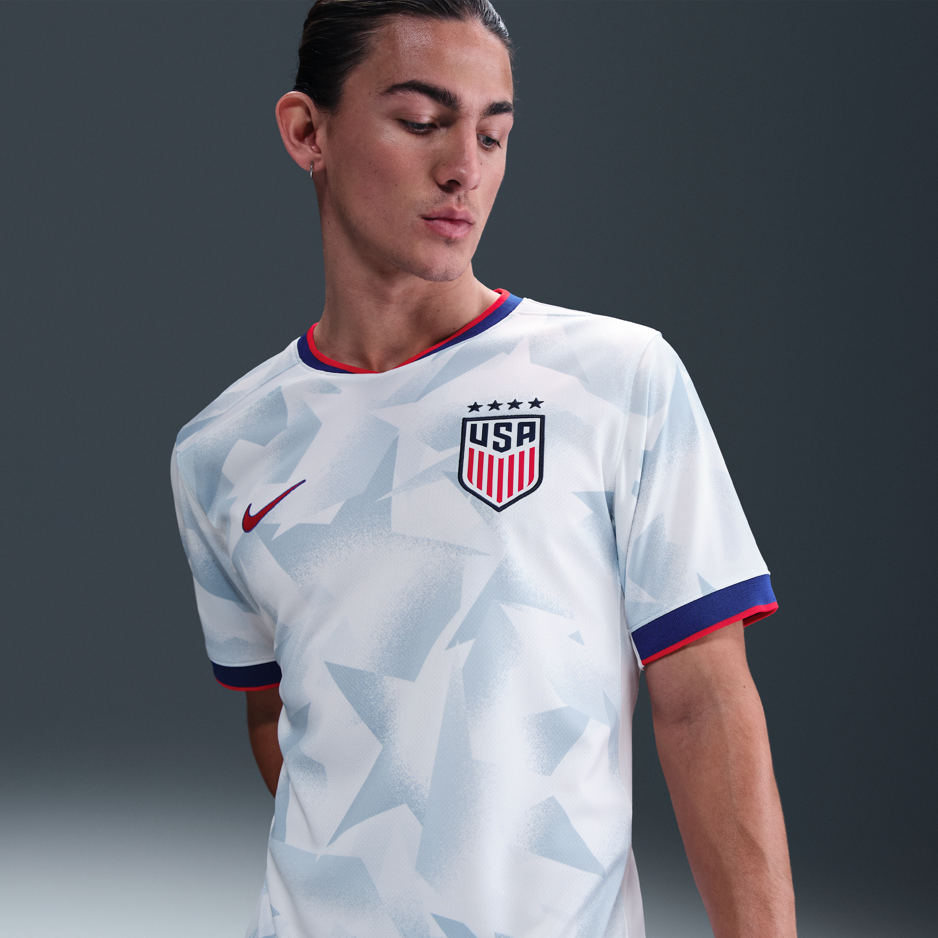 USWNT 2025 Stadium Home (Women's Team) Men's Nike Dri-FIT Soccer Replica Jersey