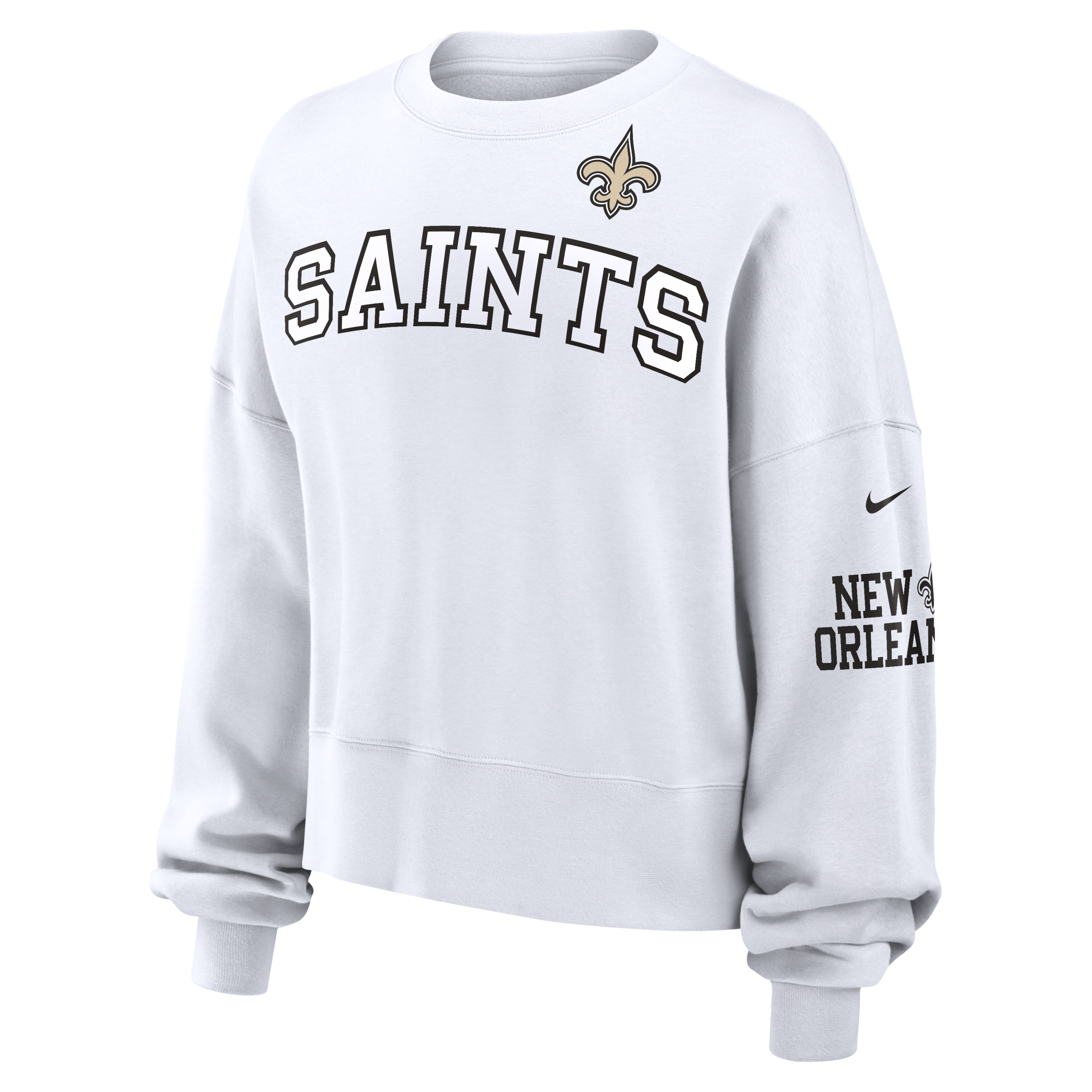 New Orleans Saints Women's Nike NFL Pullover Crew