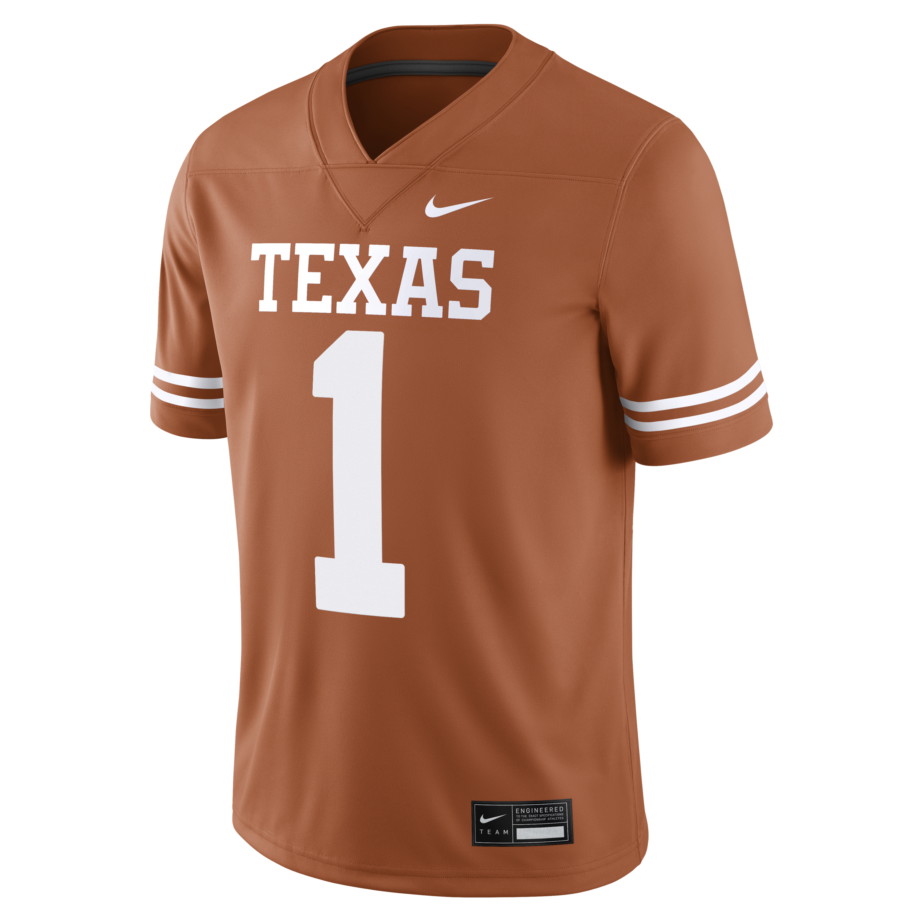 Texas Longhorns Men's Nike Dri-FIT College Game Jersey