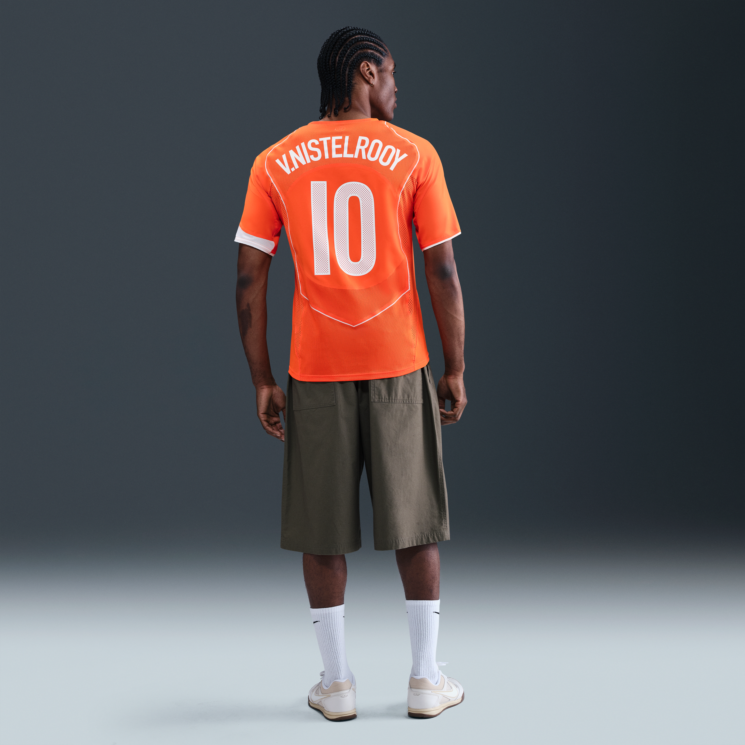 Ruud van Nistelrooy Netherlands 2004 Total 90 Reissue Men's Nike Soccer Replica Jersey
