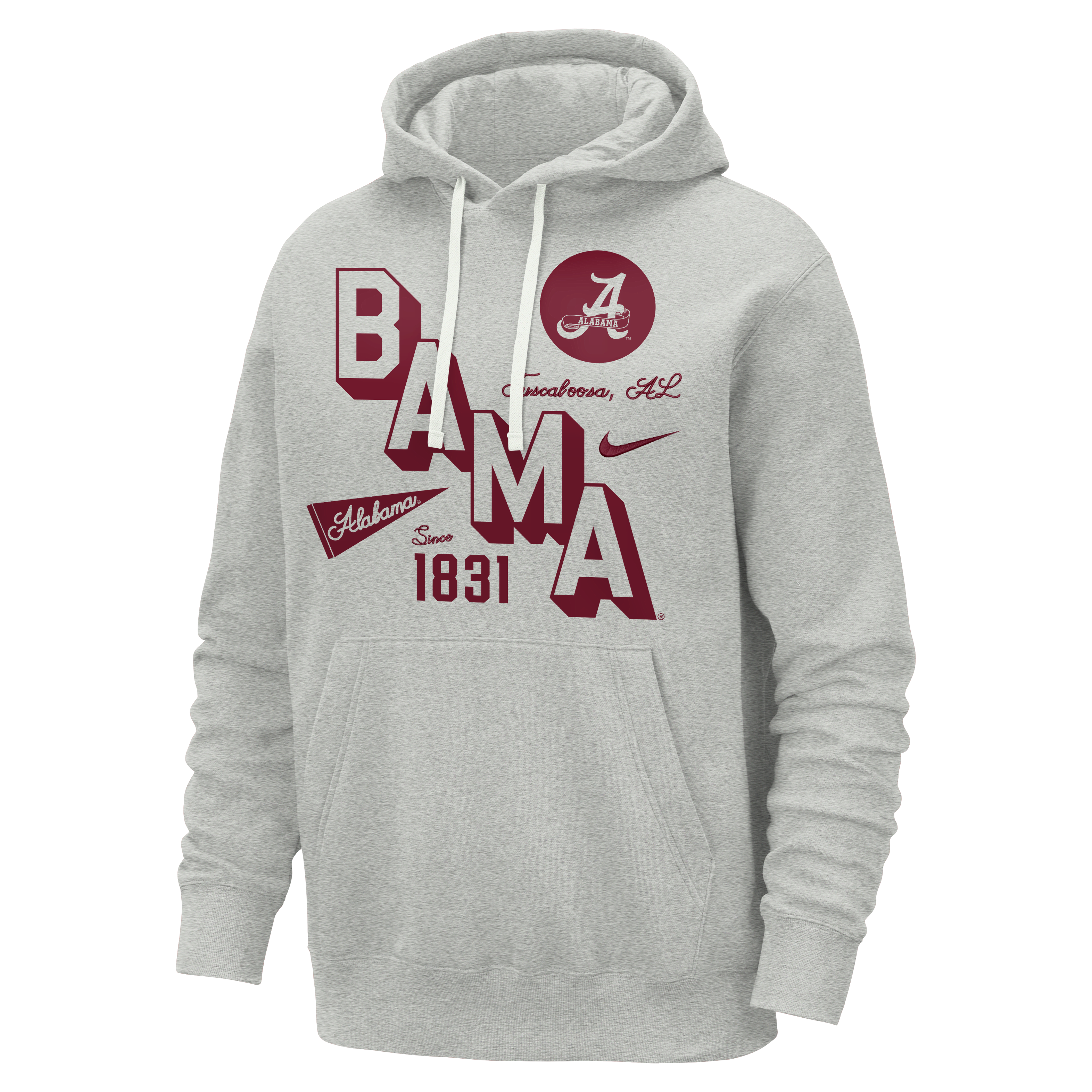 Alabama Club Men's Nike College Hoodie