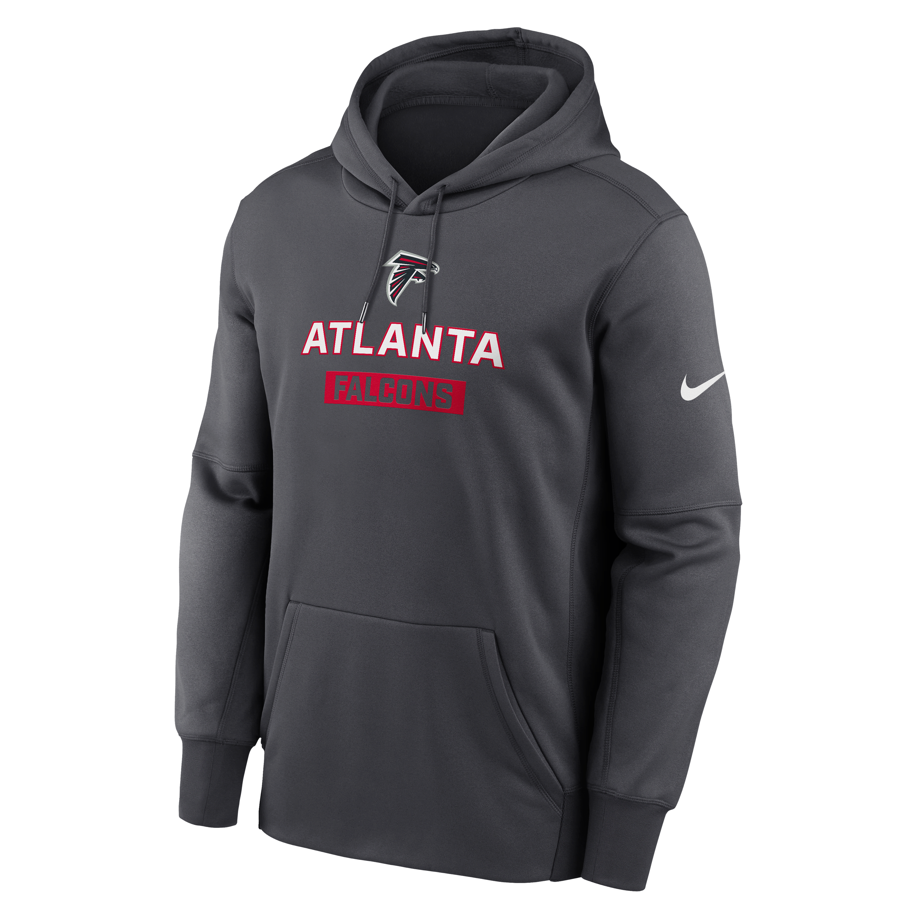 Atlanta Falcons Toss Sweep Men’s Nike Therma NFL Pullover Hoodie