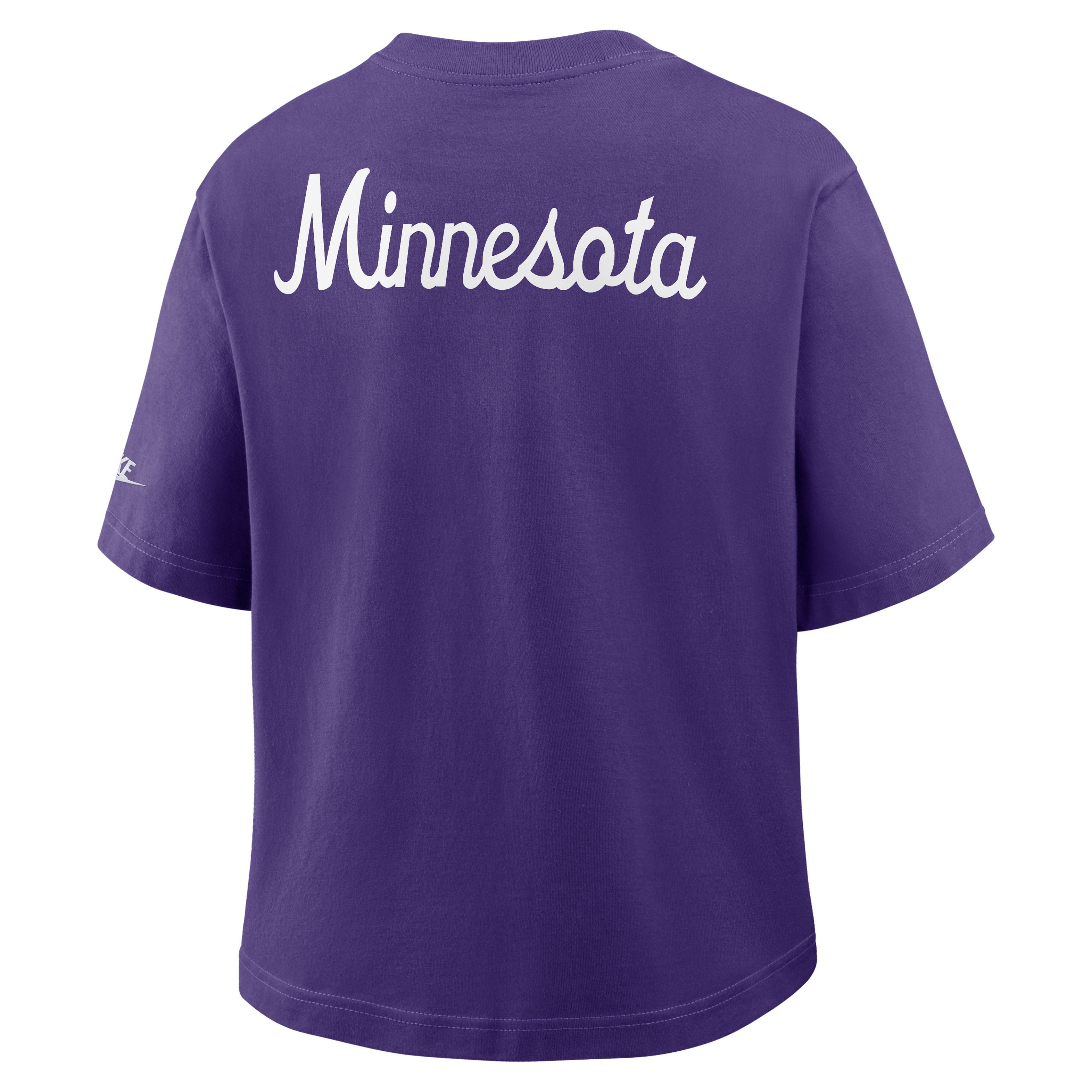 Minnesota Vikings Rewind Pocket Boxy Women's Nike NFL T-Shirt