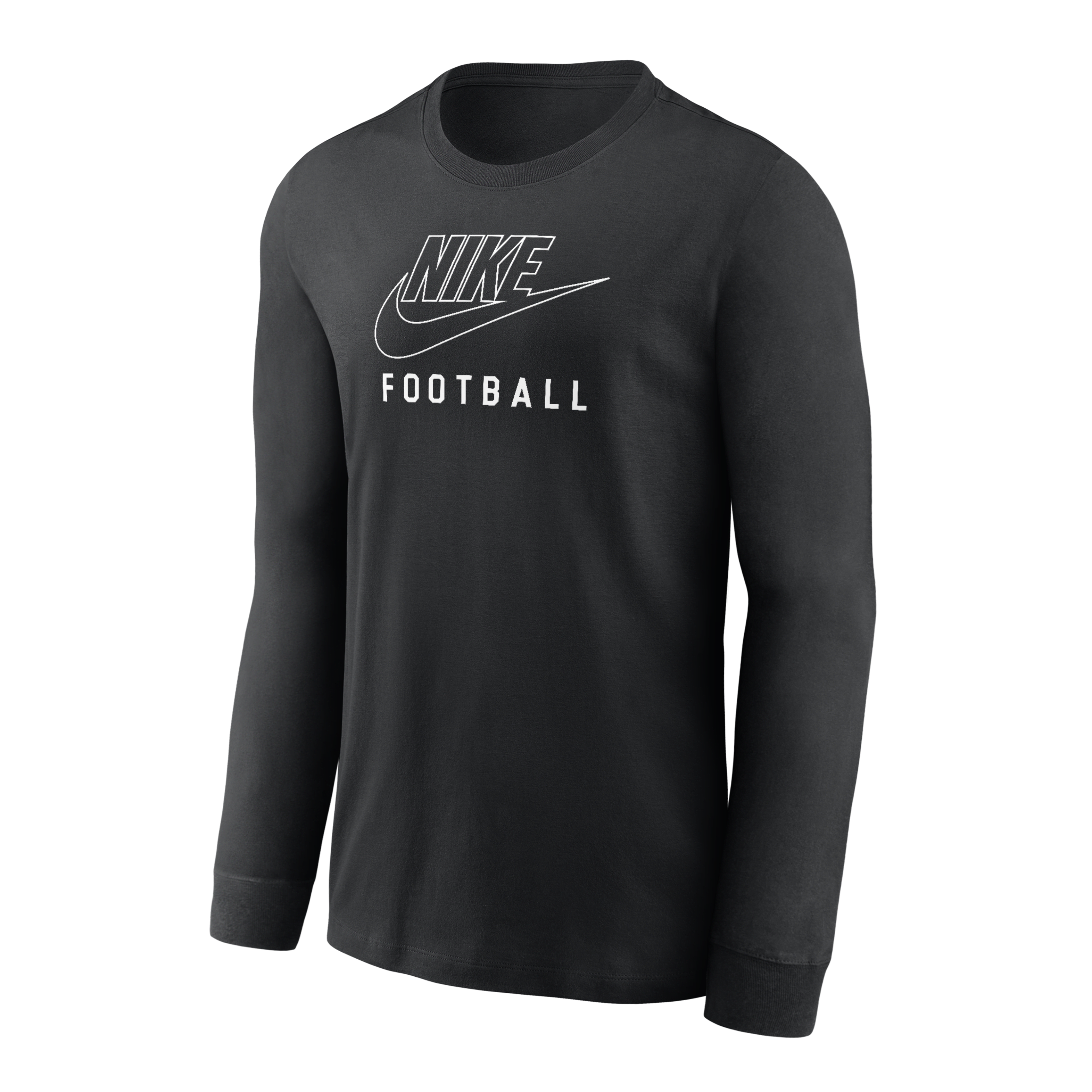 Nike Swoosh Big Kids' Football Long-Sleeve T-Shirt