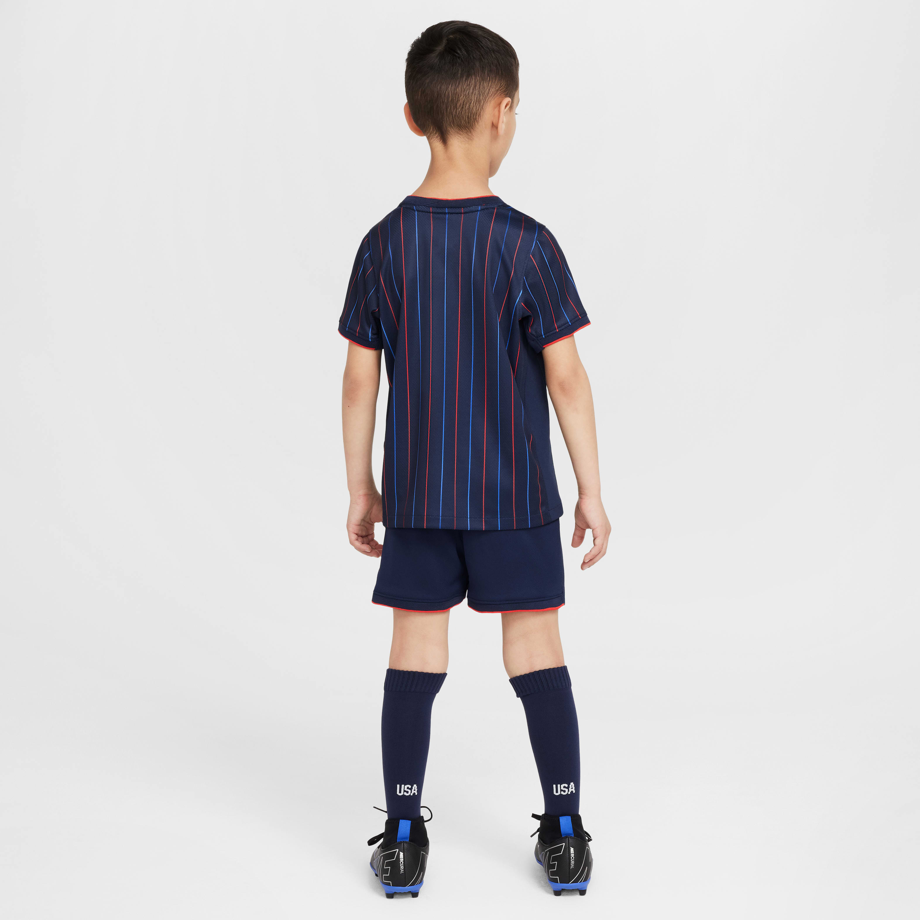 USWNT 2025 Stadium Away (Women's Team) Little Kids' Nike Soccer Replica 3-Piece Kit