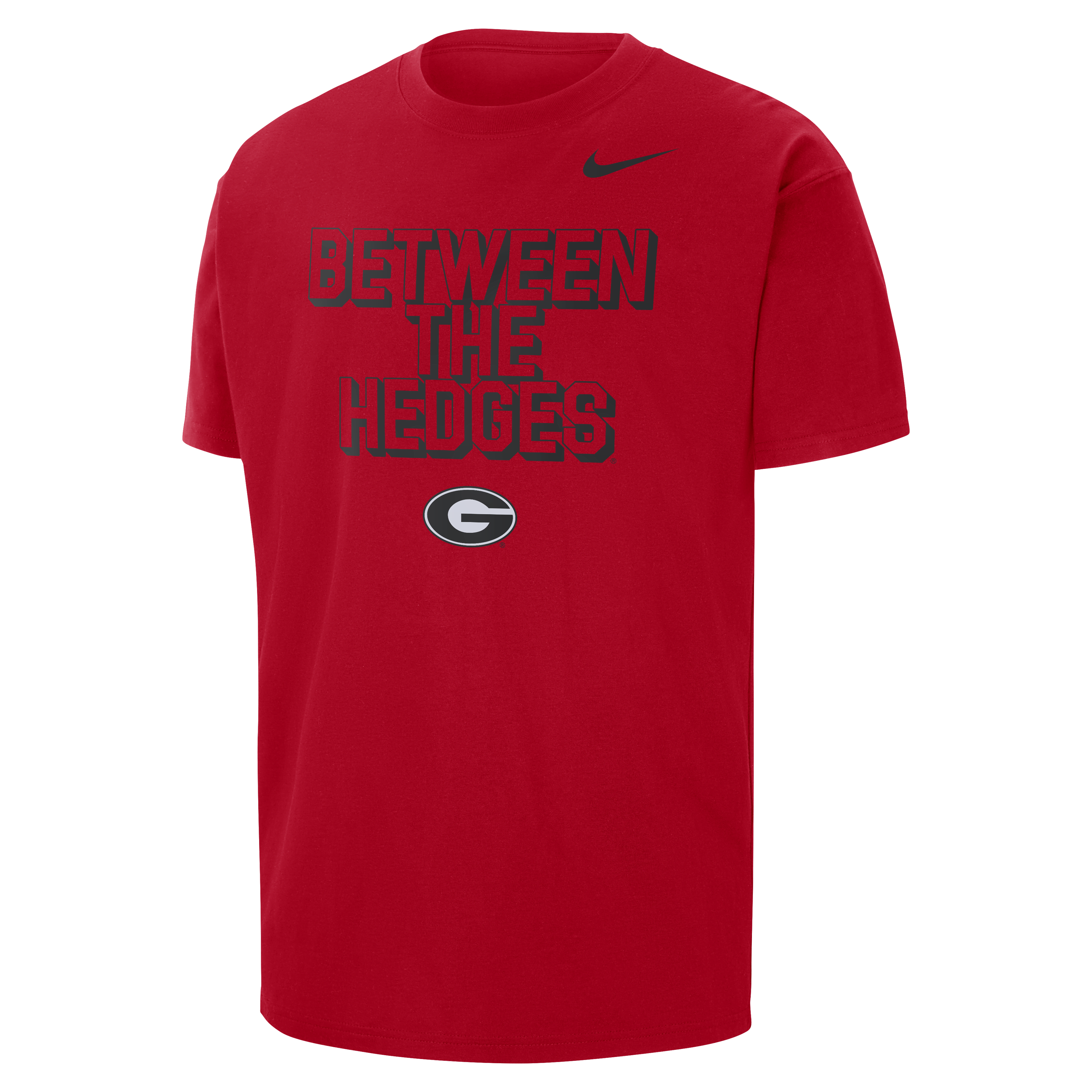 Georgia Men's Nike College Max90 Crew-Neck T-Shirt