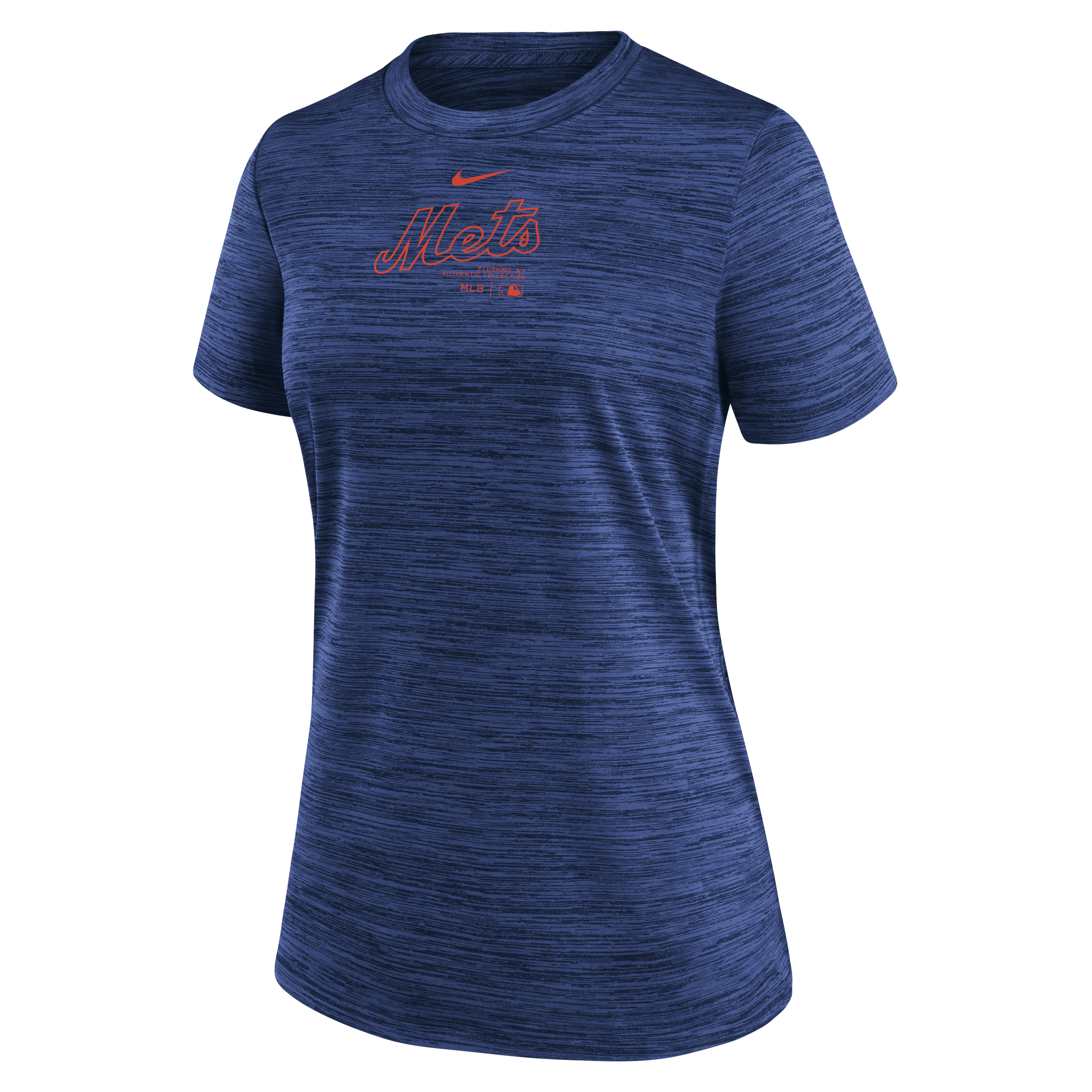 New York Mets Authentic Collection Practice Velocity Women's Nike Dri-FIT MLB T-Shirt