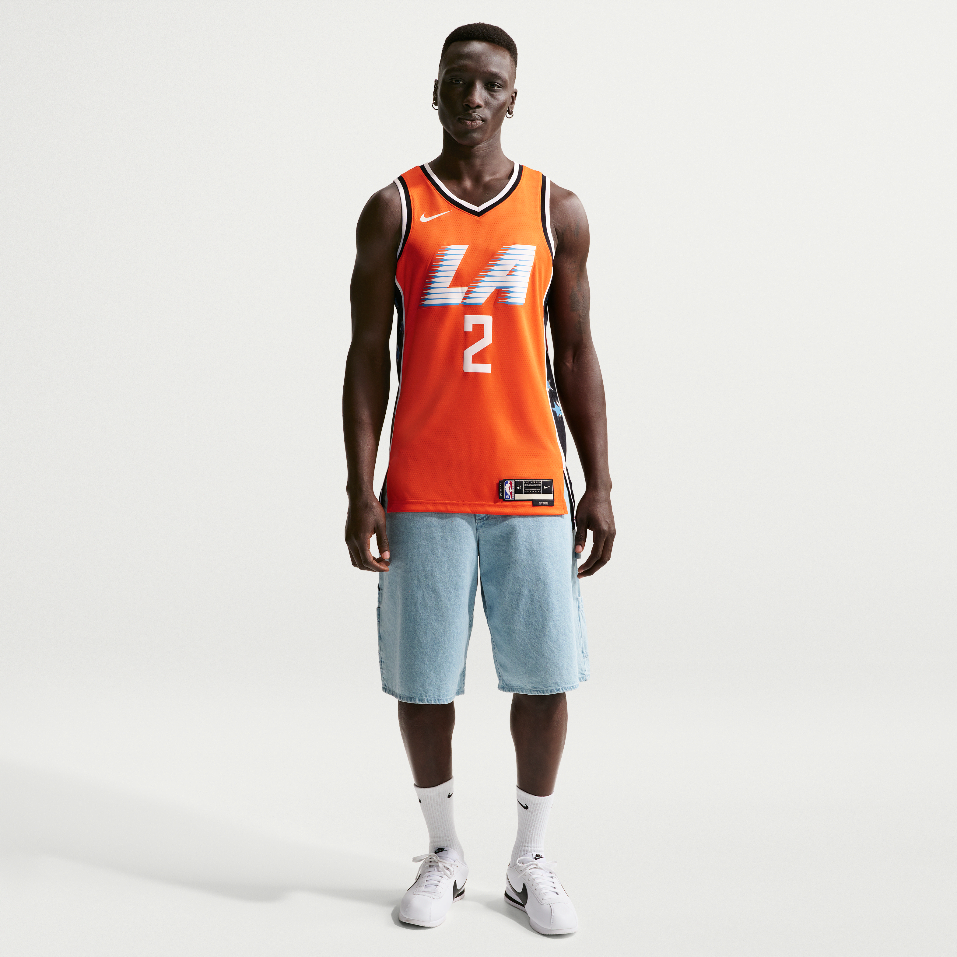 James Harden Los Angeles Clippers City Edition Men's Nike NBA Swingman Jersey