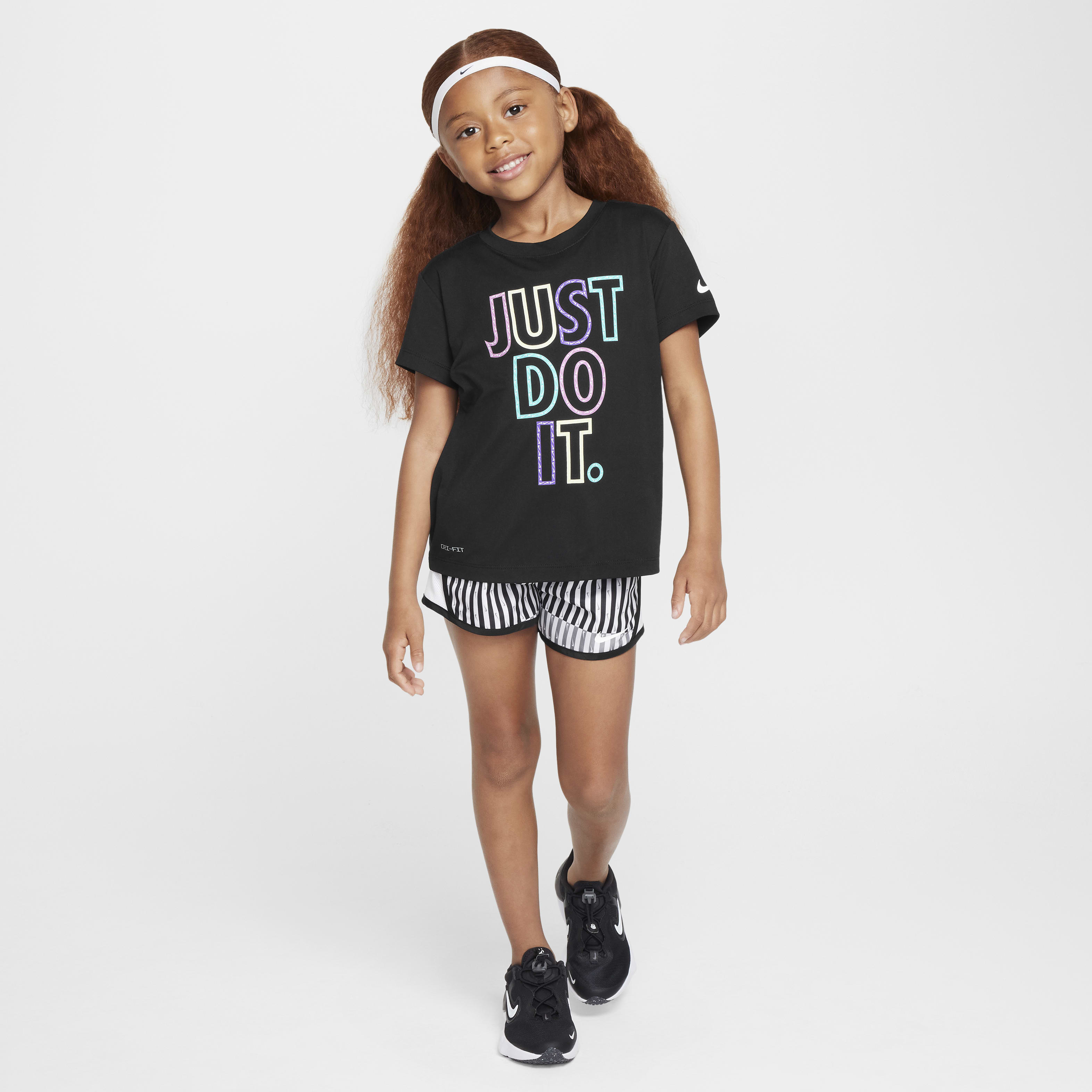 Nike Dri-FIT Femme Pop Baby (12-24M) T-Shirt and Tempo Shorts Set