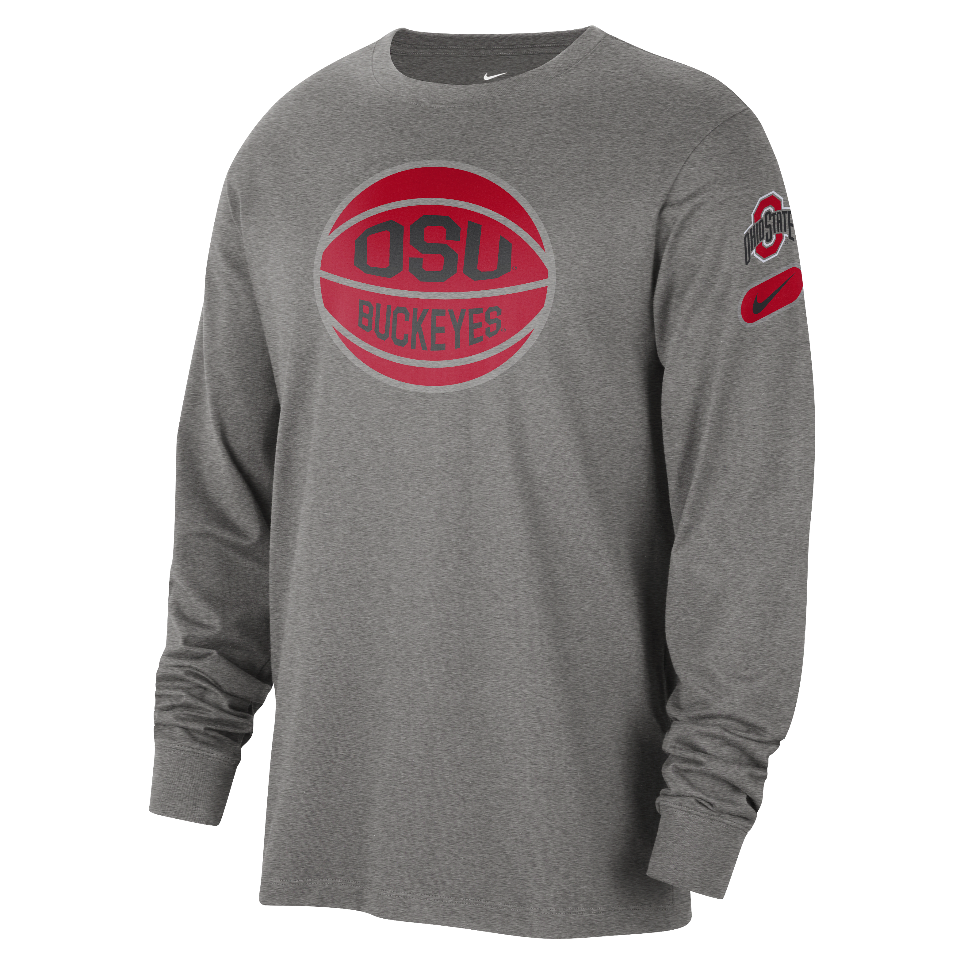 Ohio State Fast Break Men's Nike College Long-Sleeve T-Shirt