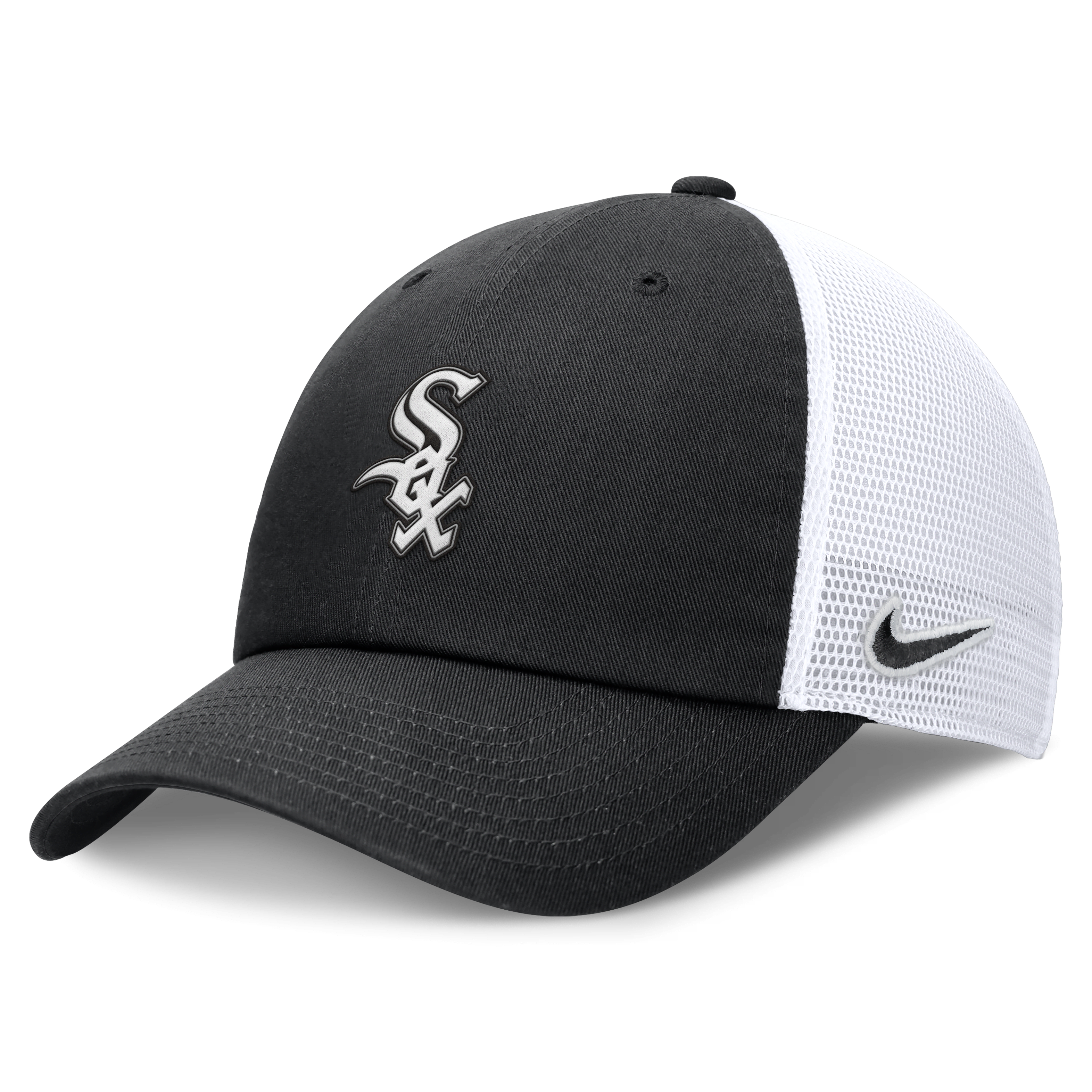 Chicago White Sox Evergreen Club Men's Nike MLB Trucker Adjustable Hat