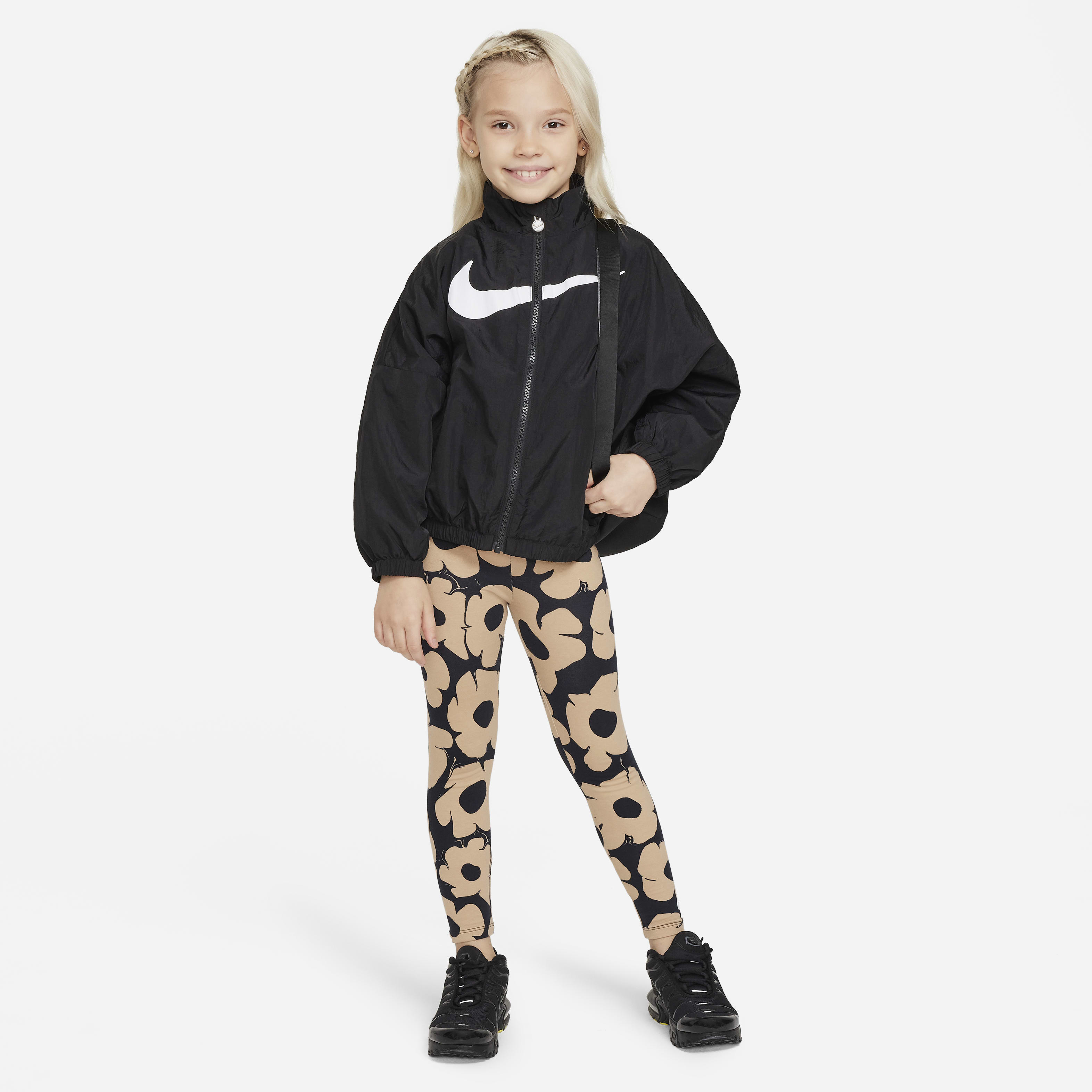 Nike Floral Little Kids' Leggings