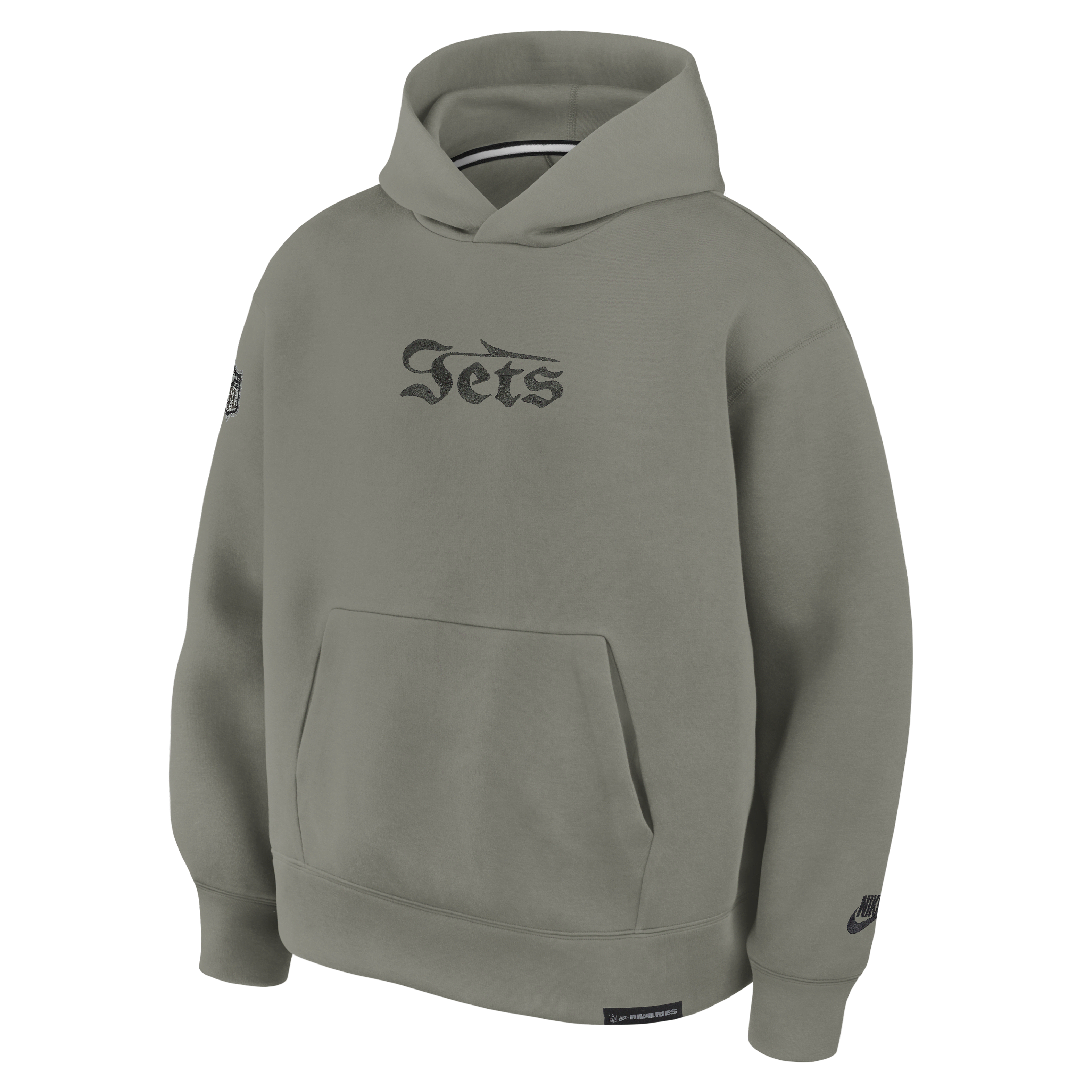 New York Jets Rivalries Collection Oversized Tech Fleece Men's Nike NFL Pullover Hoodie