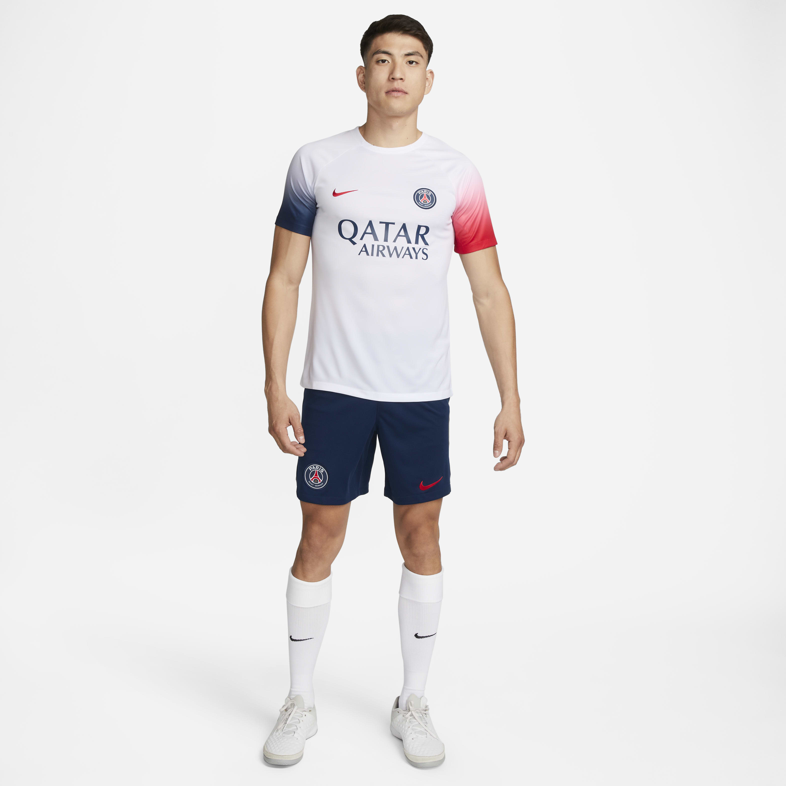 Paris Saint-Germain Academy Pro Men's Nike Dri-FIT Pre-Match Soccer Top