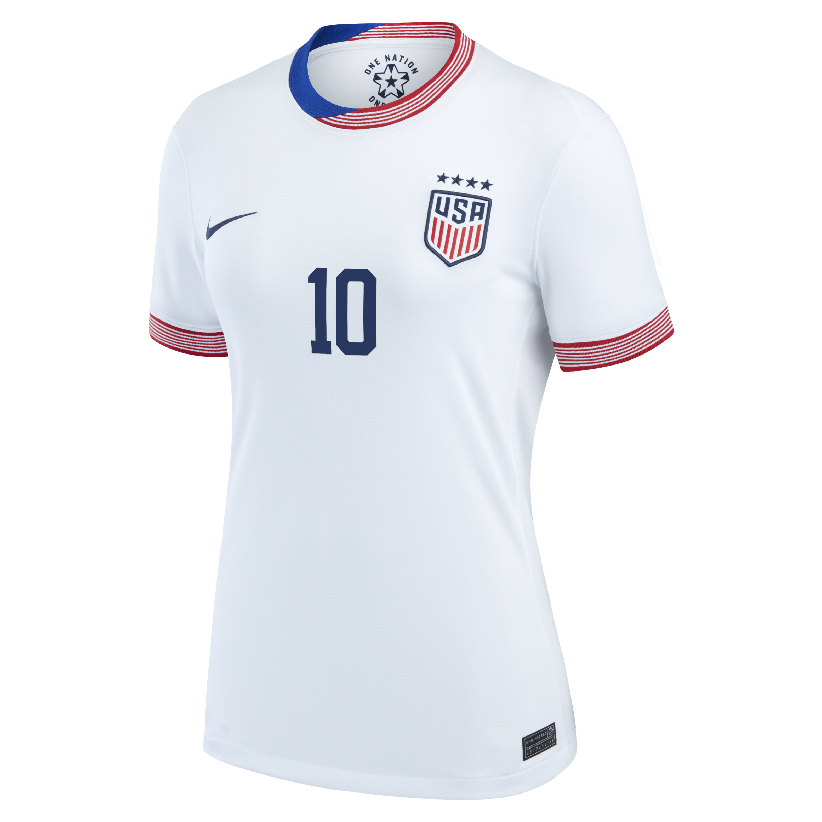 Lindsey Horan USWNT 2024 Stadium Home Women's Nike Dri-FIT Soccer Jersey