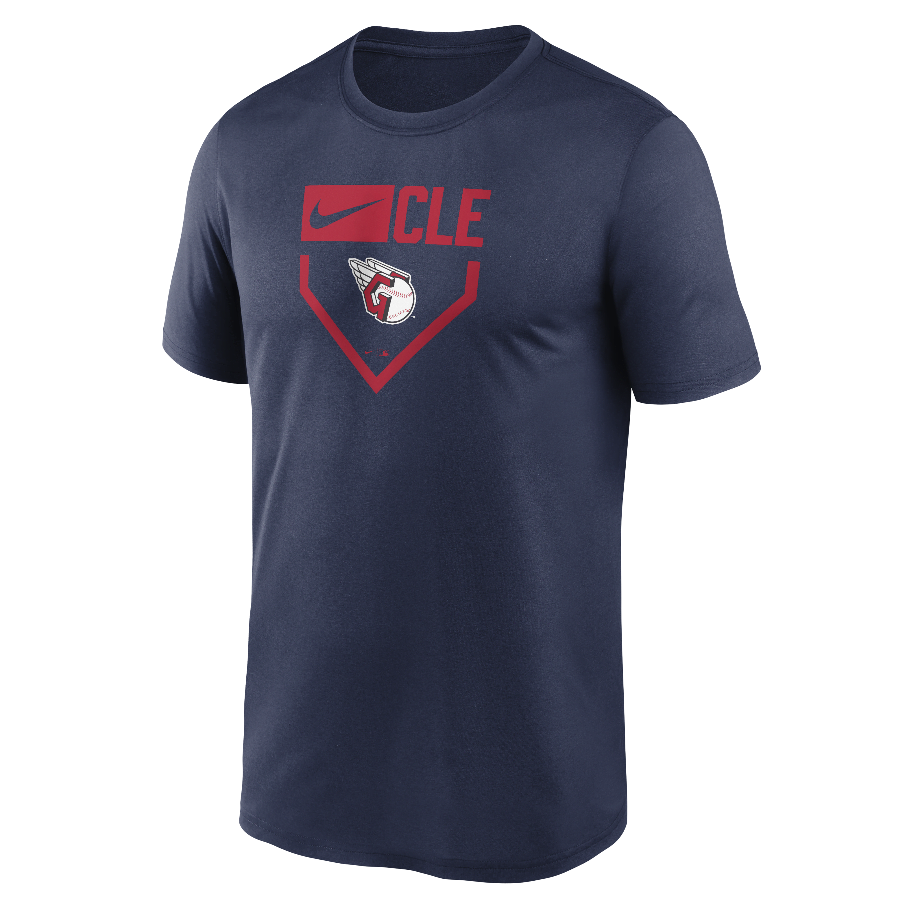 Cleveland Guardians Home Plate Icon Legend Men's Nike Dri-FIT MLB T-Shirt