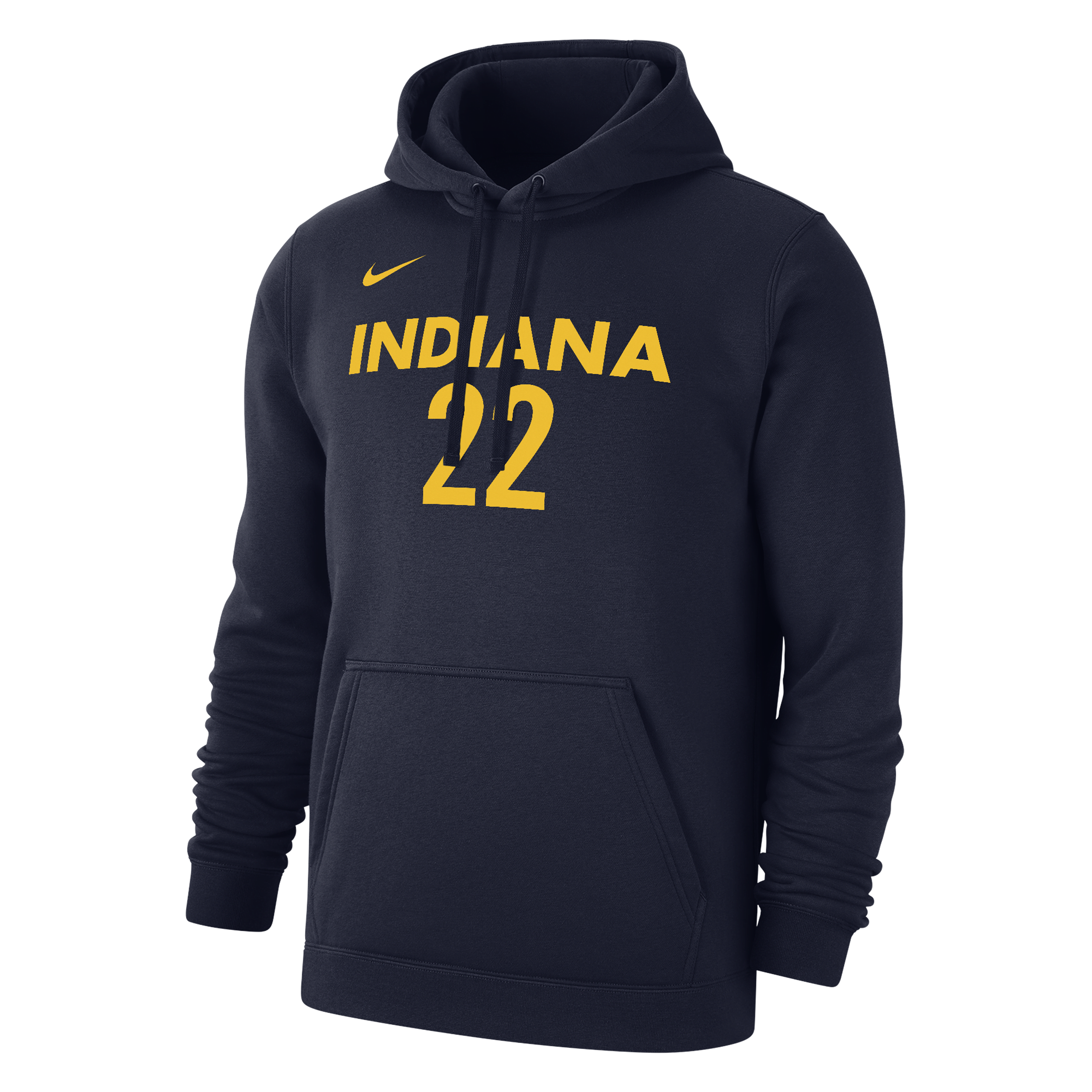 Caitlin Clark Indiana Fever Club Fleece Men's Nike WNBA Pullover Hoodie