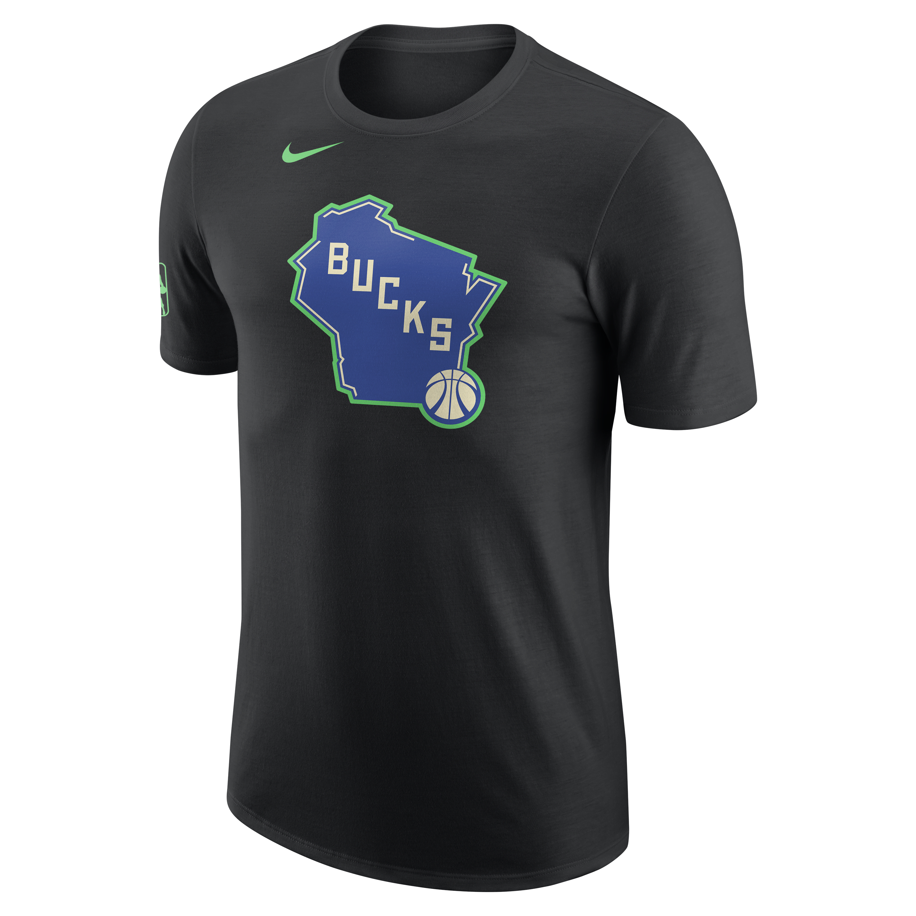 Milwaukee Bucks City Edition Men's Nike NBA T-Shirt