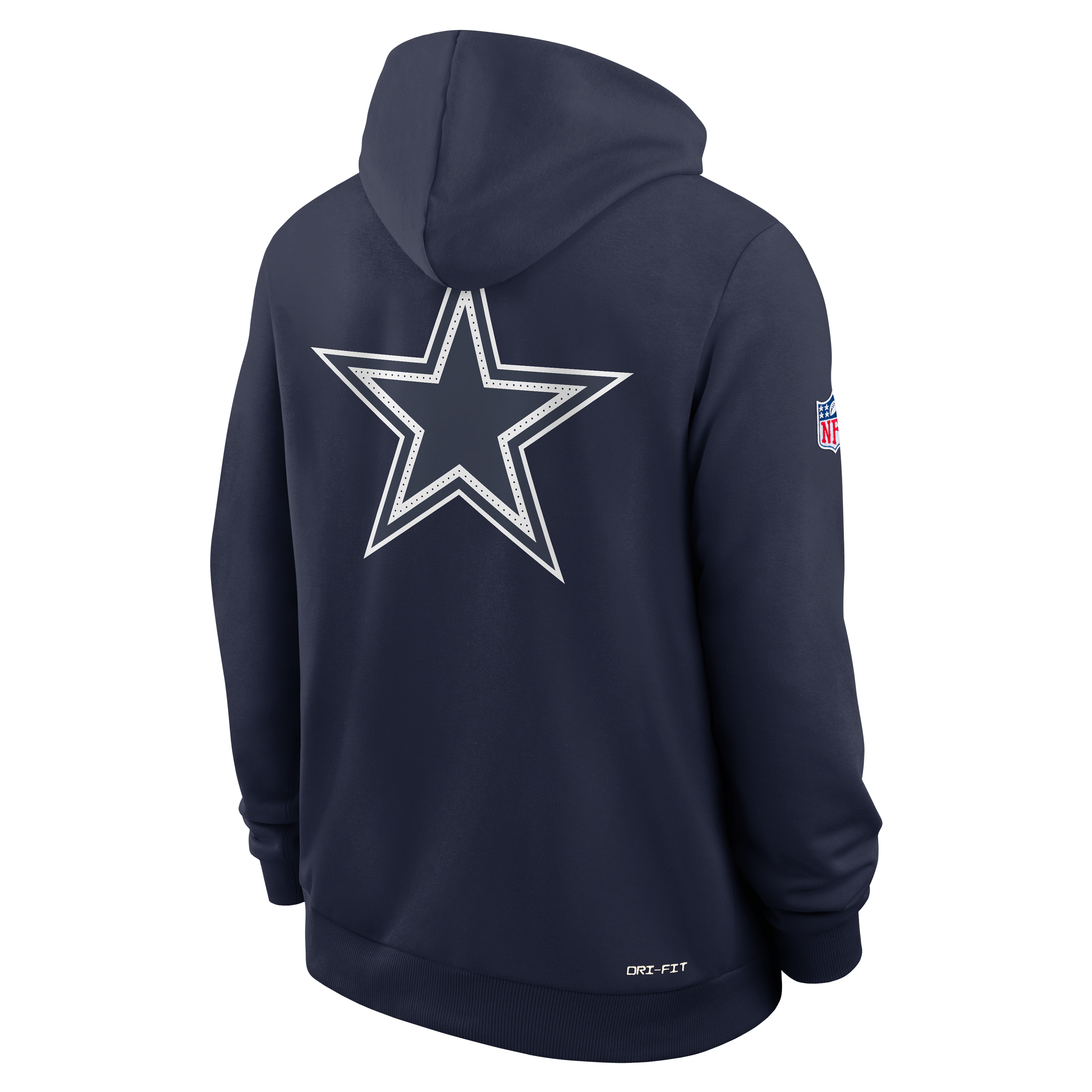 Dallas Cowboys Utility Player Sideline Men's Nike Dri-FIT NFL Full-Zip Hoodie