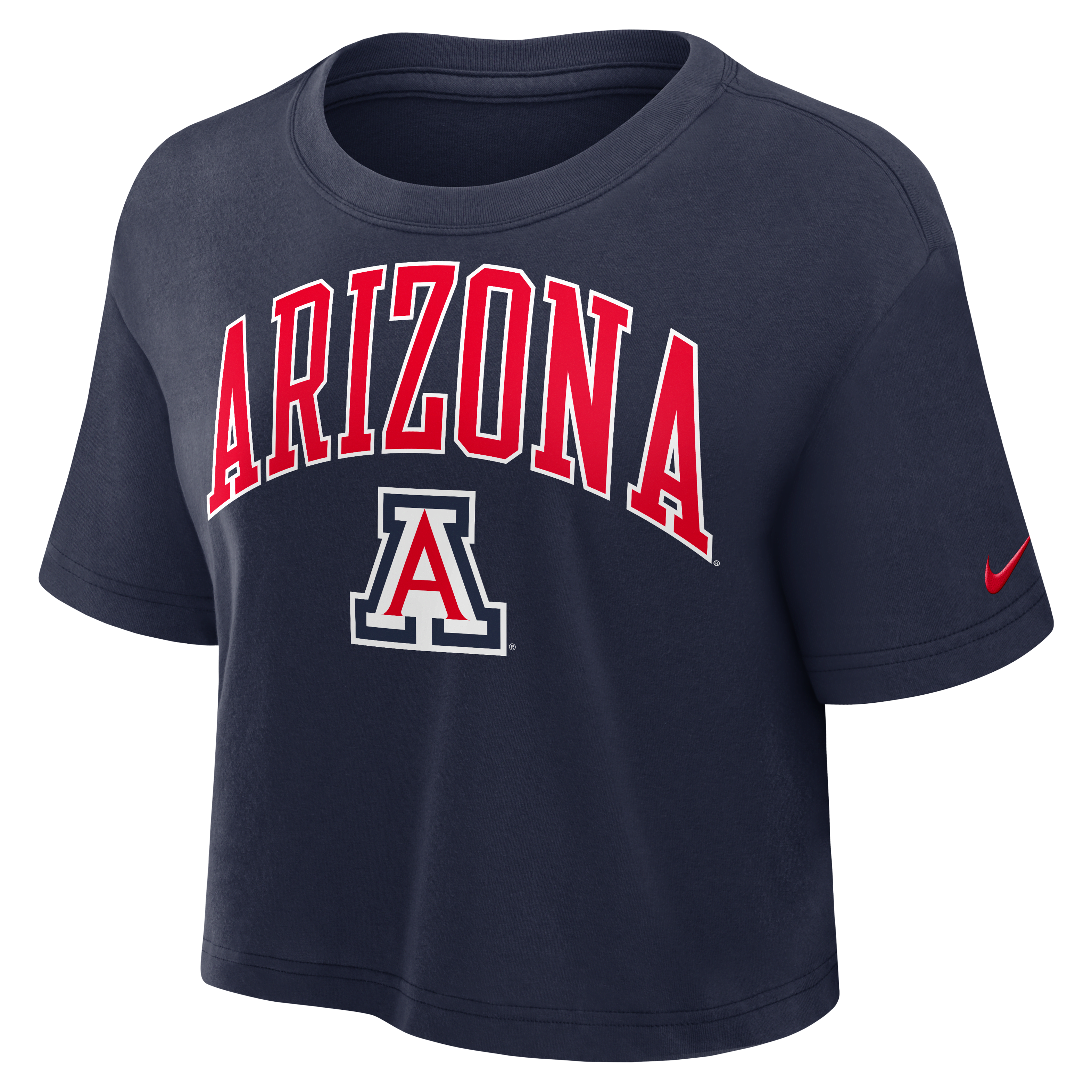 Arizona Athletic Prep Arch Women's Nike Dri-FIT College Cropped T-Shirt