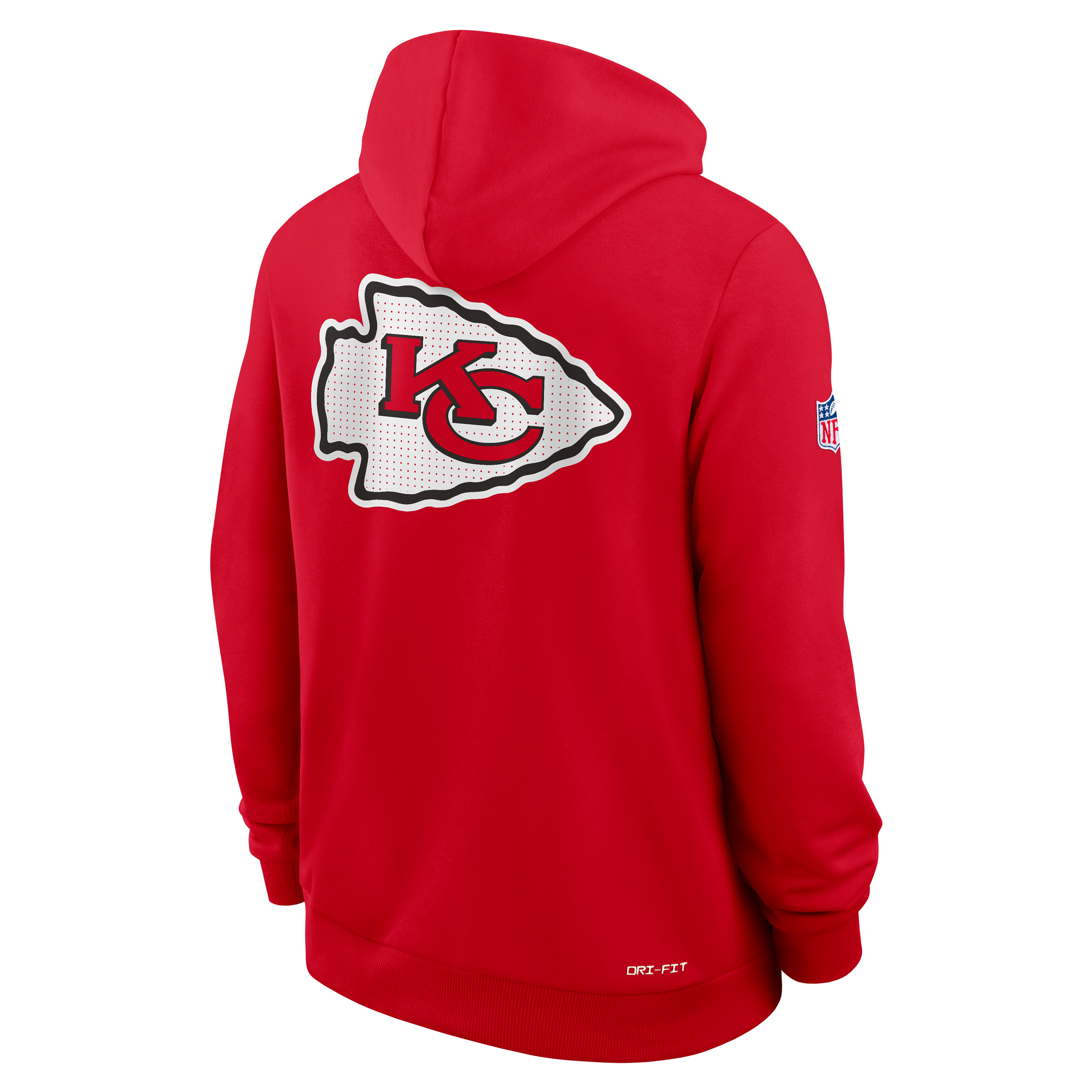 Kansas City Chiefs Utility Player Sideline Men's Nike Dri-FIT NFL Full-Zip Hoodie