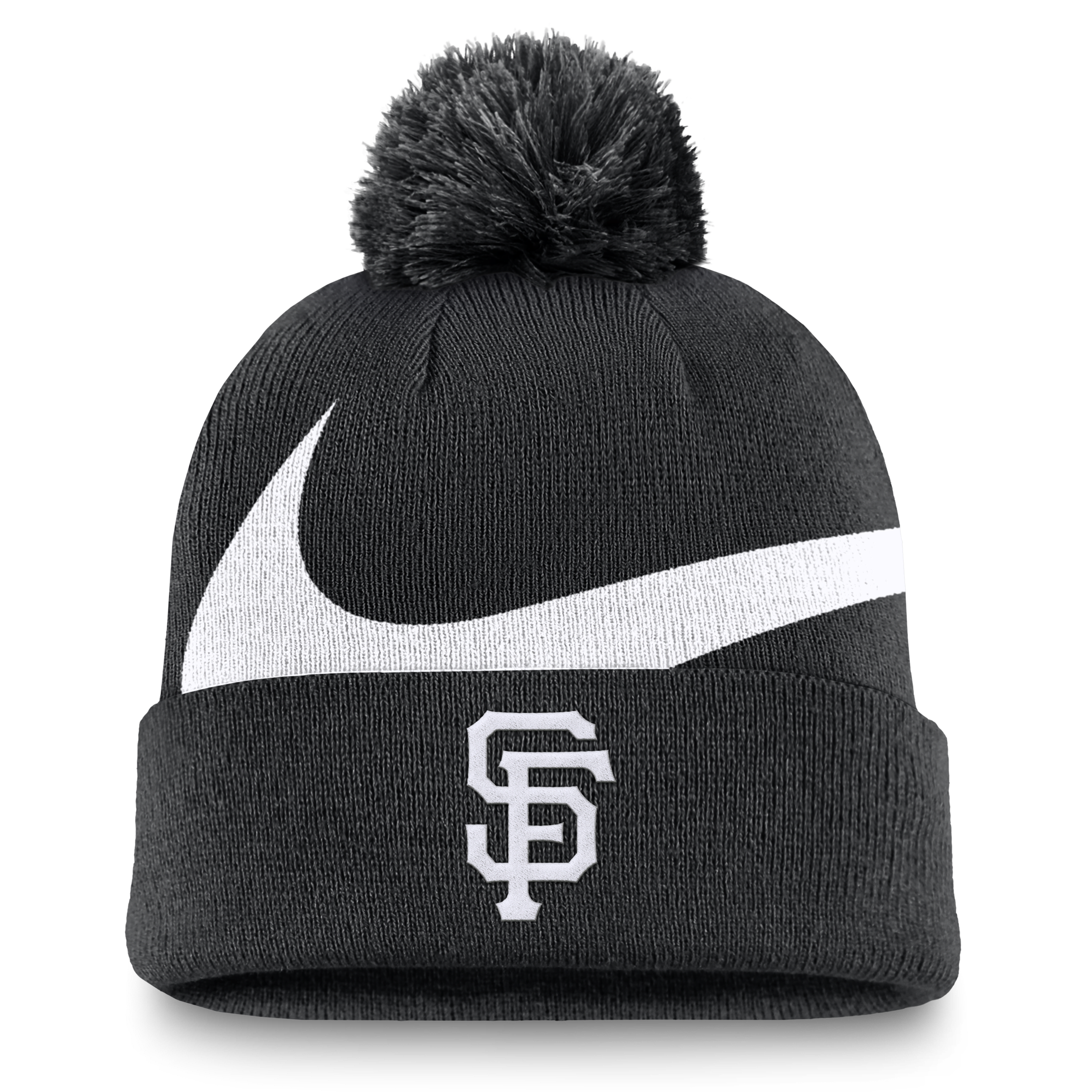 San Francisco Giants Peak Men's Nike MLB Cuffed Pom Beanie