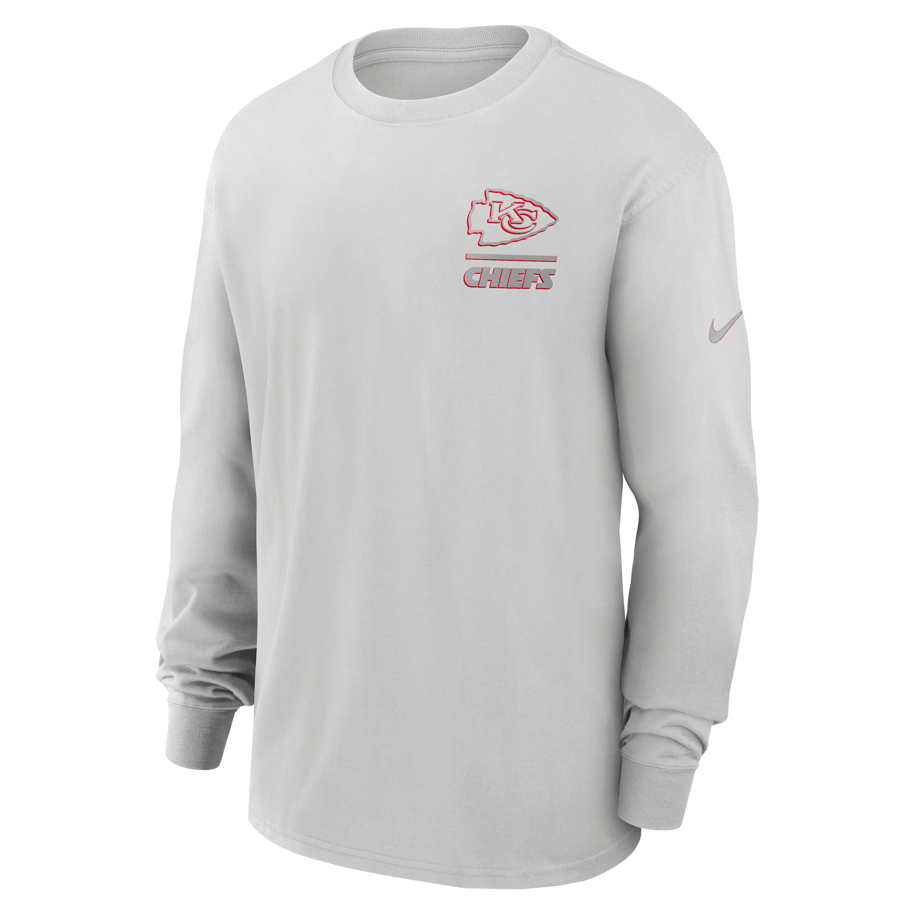 Kansas City Chiefs Essential Heavy Max90 Men's Nike NFL Long-Sleeve T-Shirt