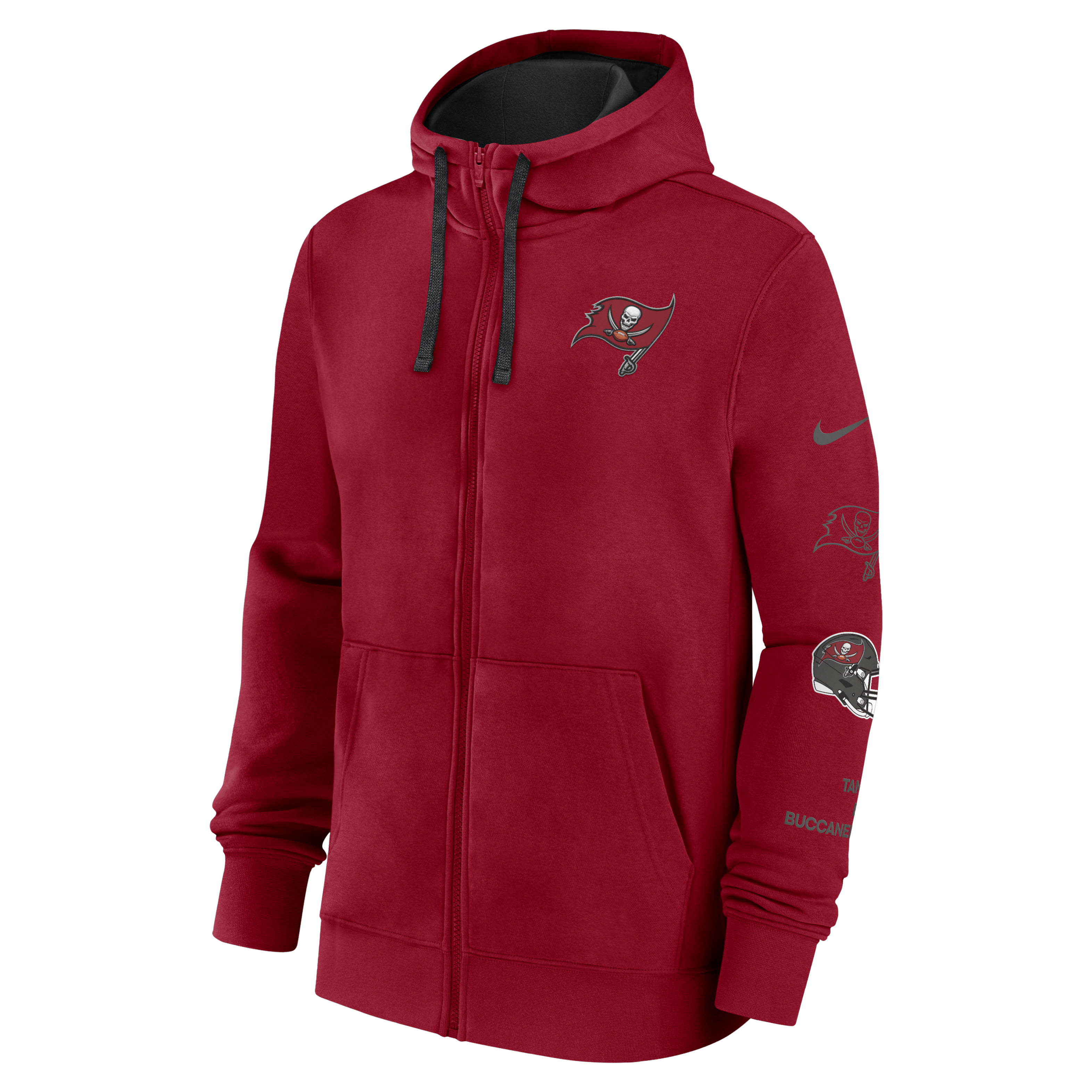 Tampa Bay Buccaneers Club Men's Nike NFL Full-Zip Hoodie