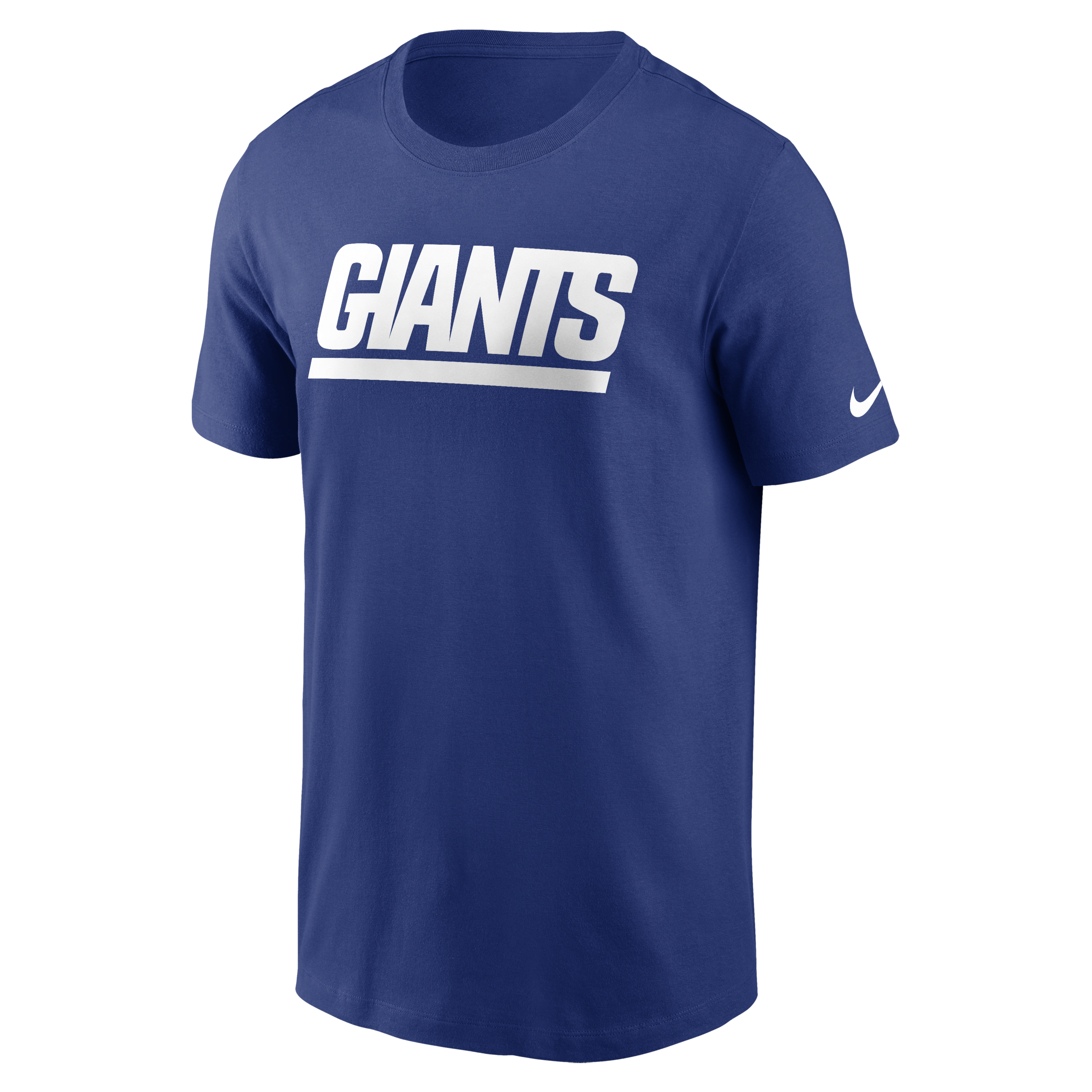 New York Giants Primetime Wordmark Essential Men's Nike NFL T-Shirt