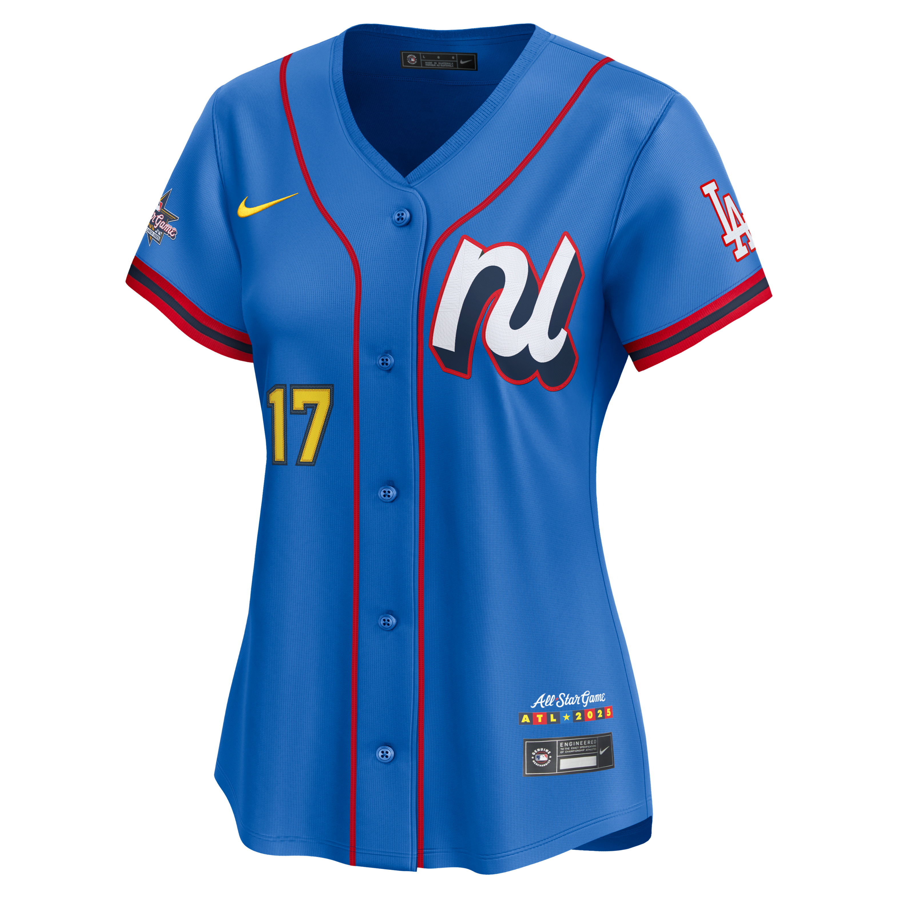 Will Smith National League 2025 All-Star Game Women’s Nike Dri-FIT MLB Limited Jersey