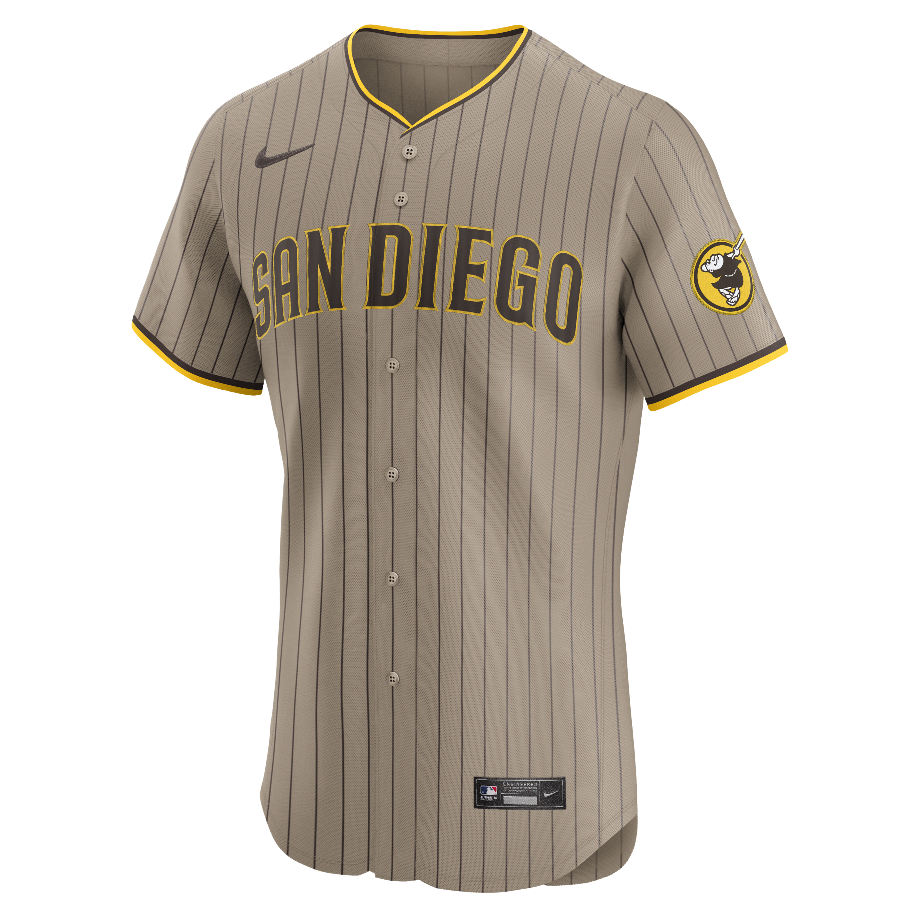 San Diego Padres Men's Nike Dri-FIT ADV MLB Elite Jersey