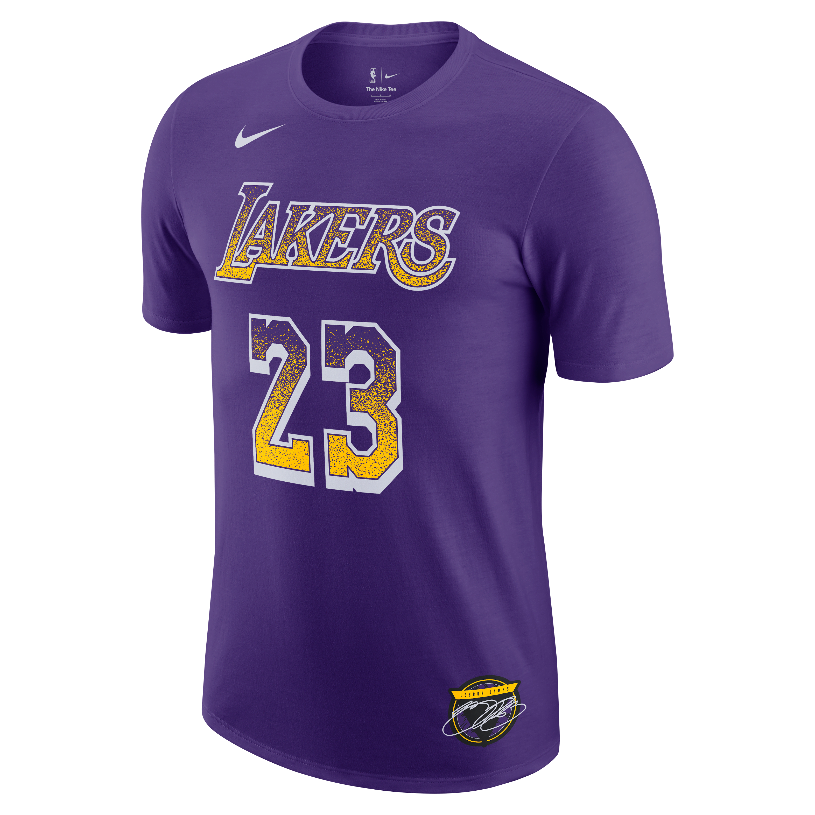 LeBron James Los Angeles Lakers Select Series Men's Nike NBA T-Shirt