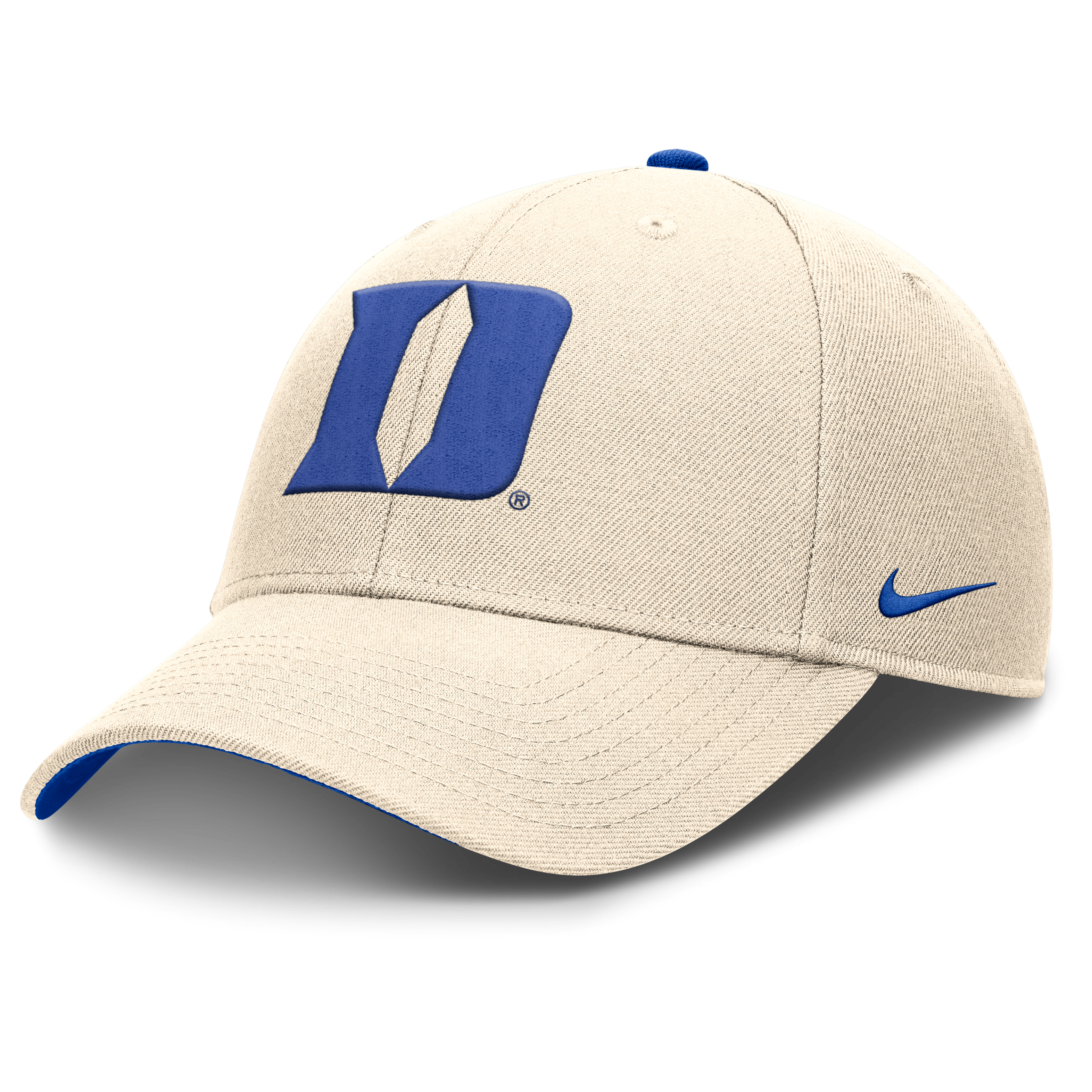 Duke Primetime Rise Men's Nike Dri-FIT College Trucker Adjustable Hat