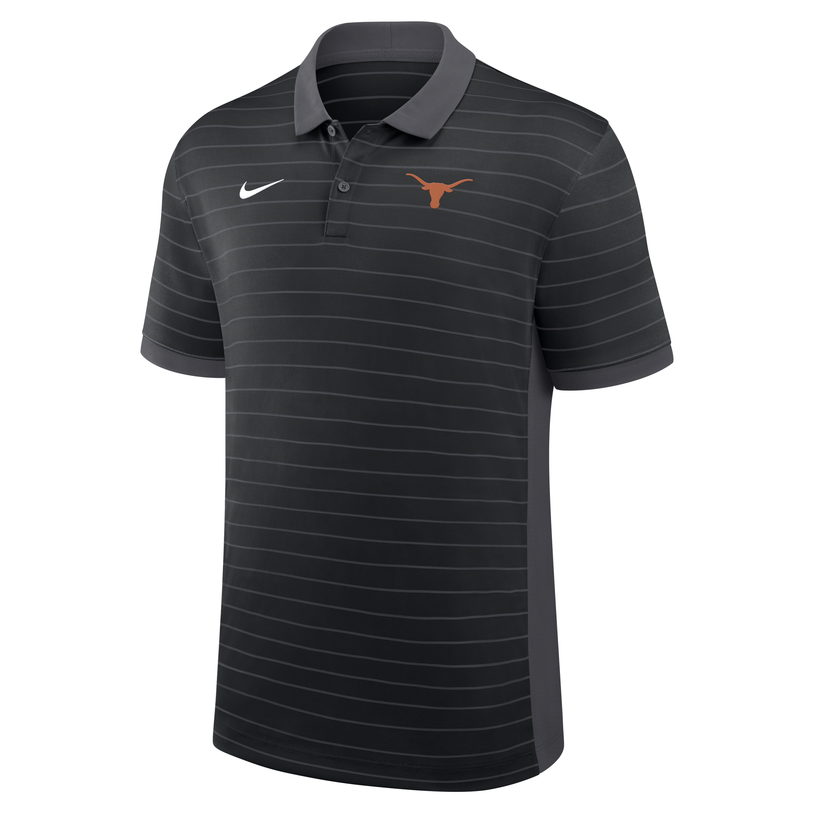 Texas Sideline Victory Stripe Men's Nike Dri-FIT College Polo