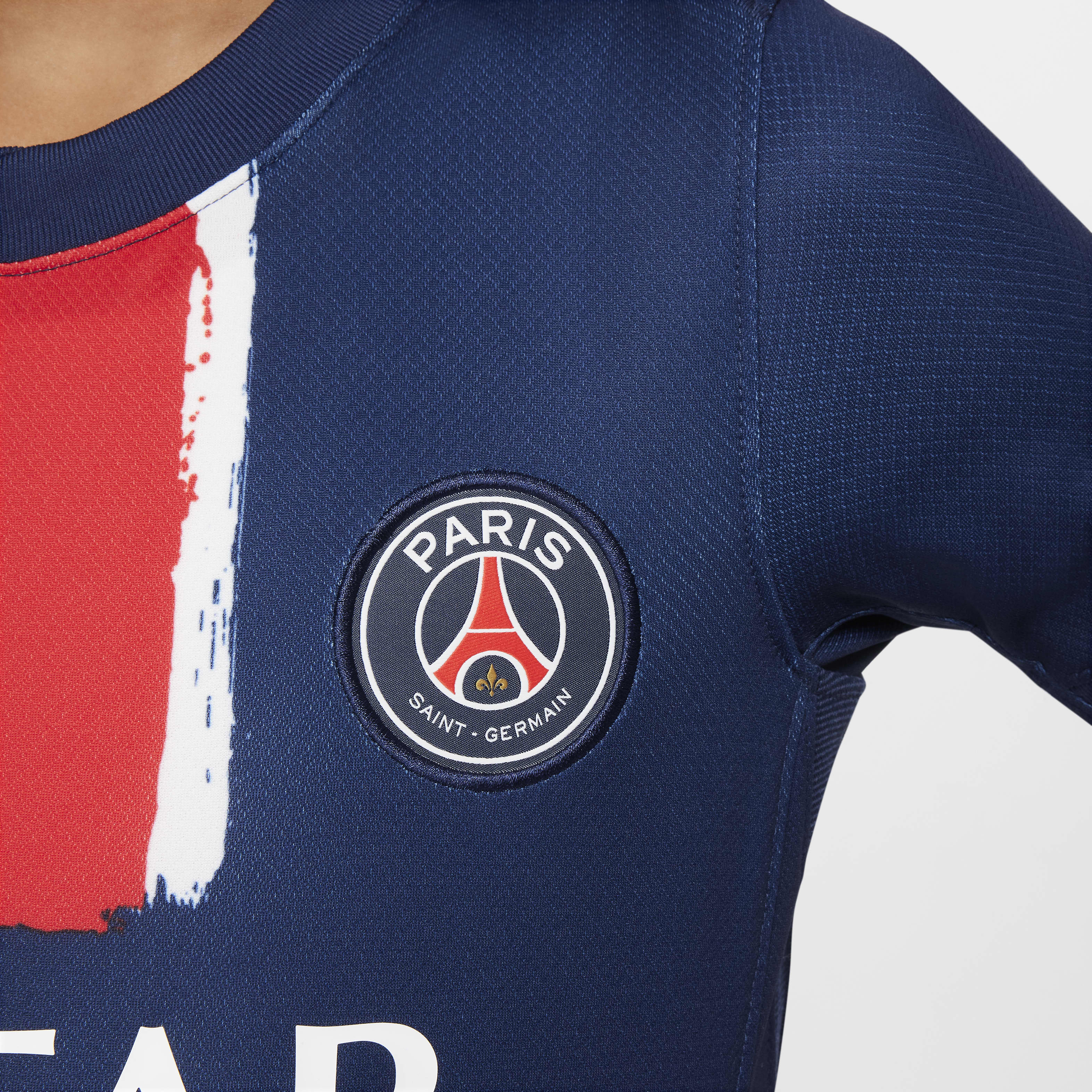 Paris Saint-Germain 2024/25 Stadium Home Big Kids' Nike Dri-FIT Soccer Replica Jersey