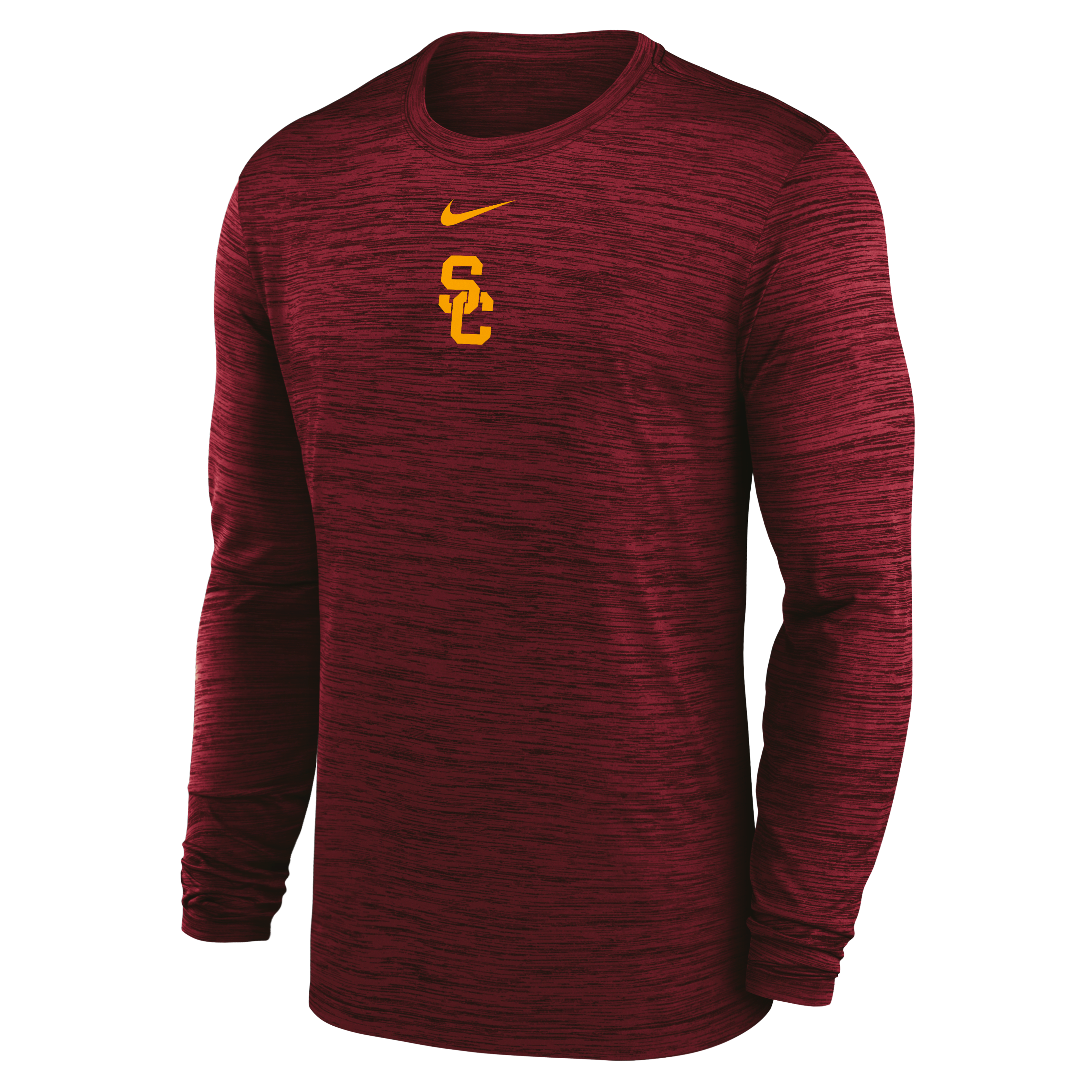 USC Sideline Velocity Men's Nike Dri-FIT College Long-Sleeve T-Shirt