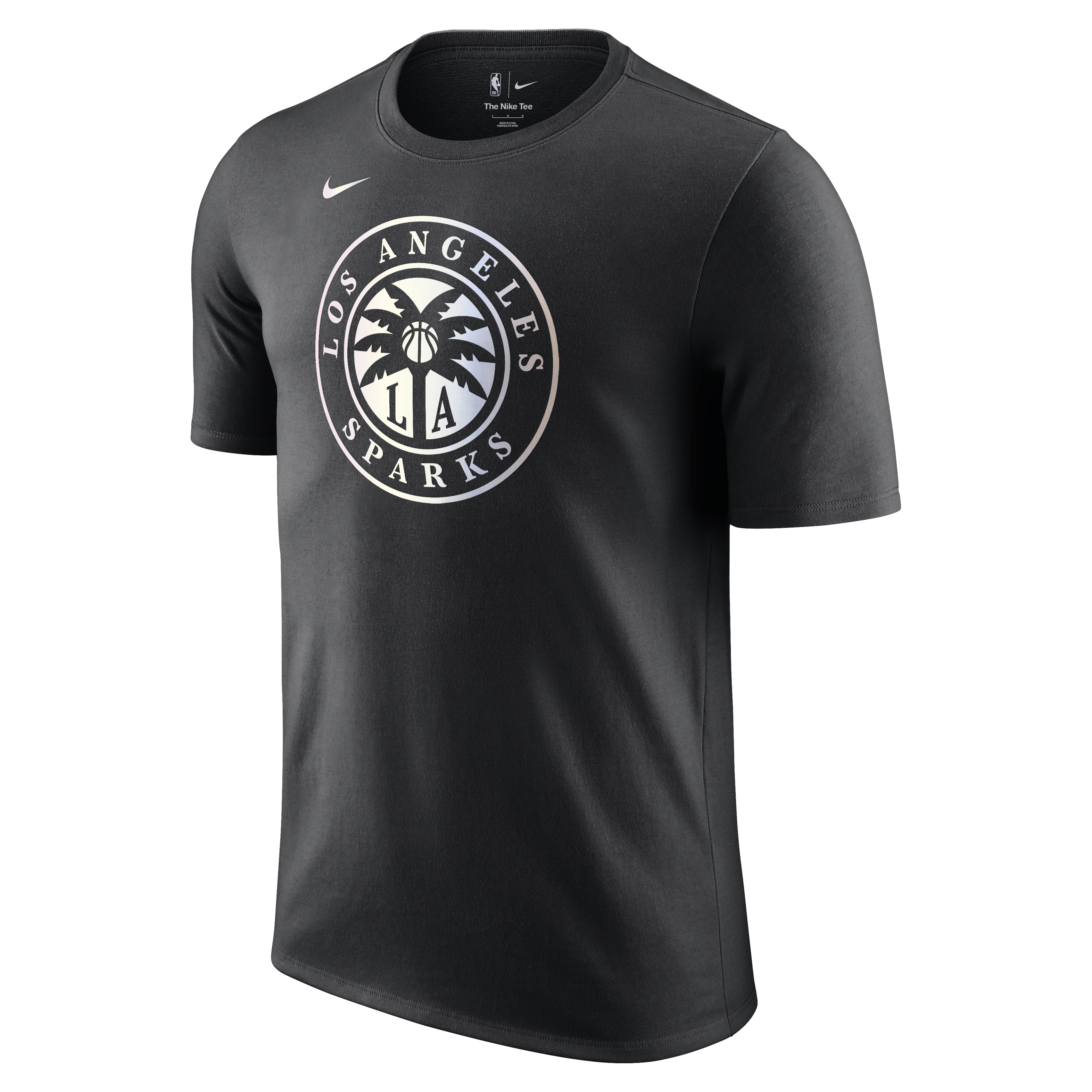 Los Angeles Sparks Nike WNBA Iridescent Logo T-Shirt
