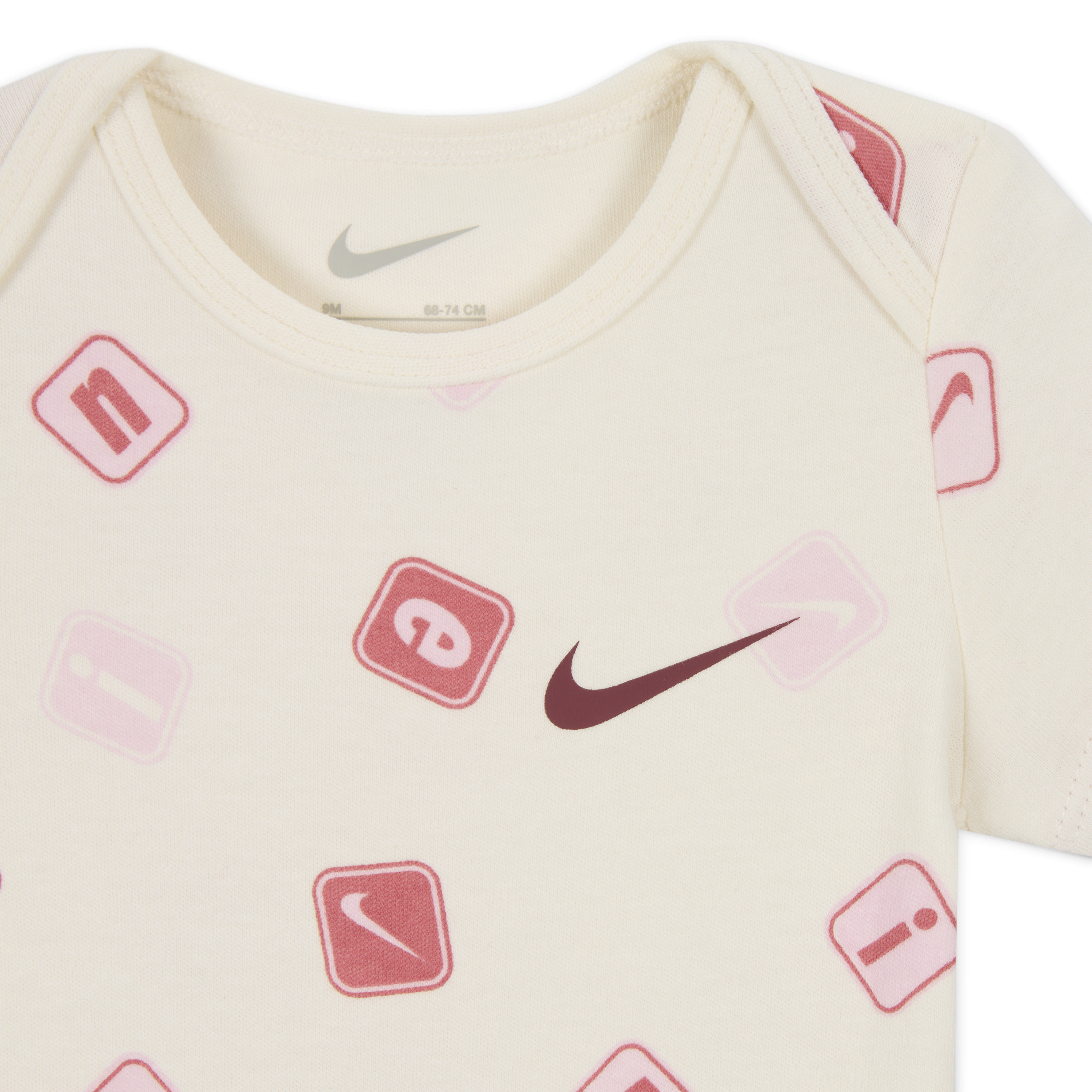 Nike Baby (0-9M) 2-Piece Printed Bodysuit Set