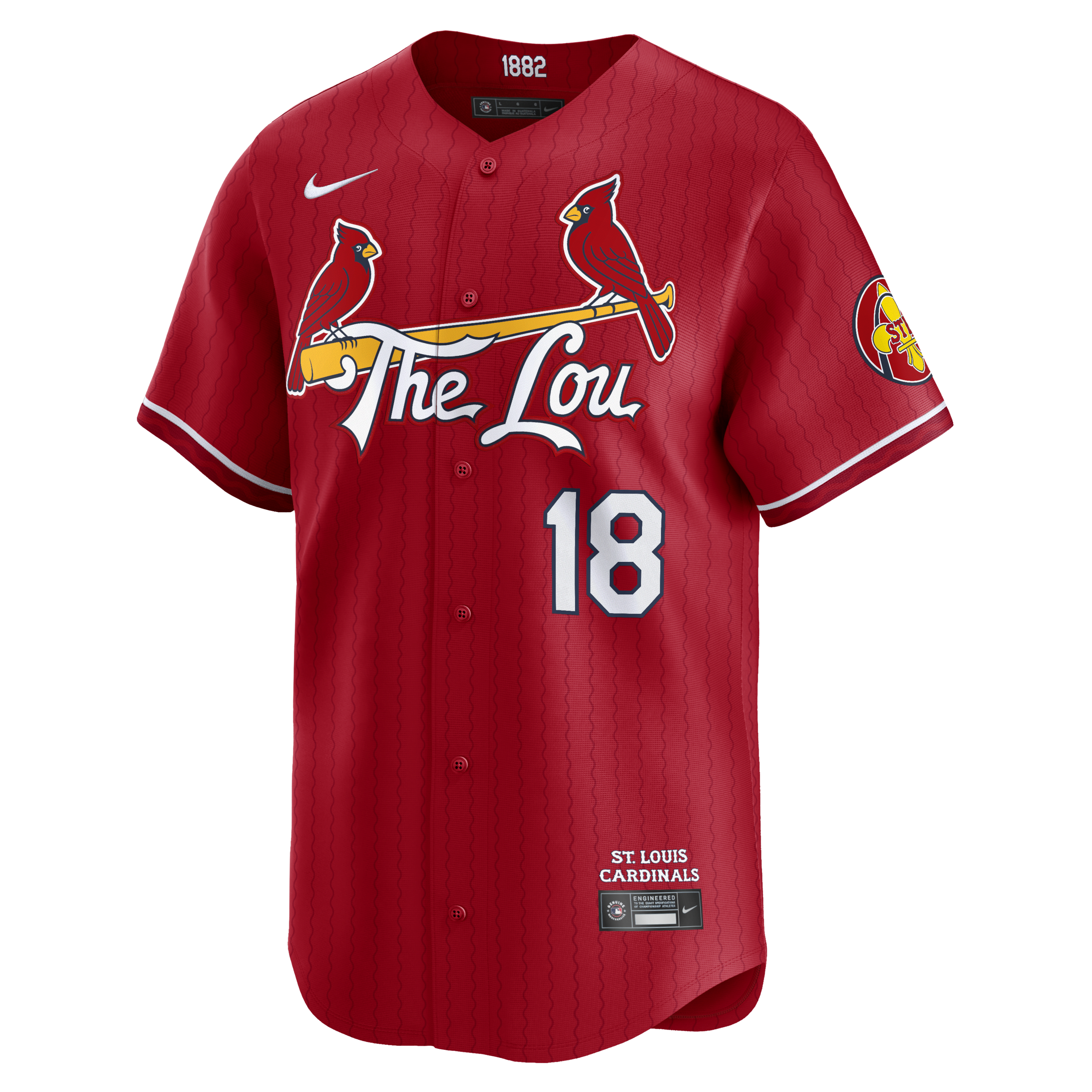 Jordan Walker St. Louis Cardinals City Connect Men's Nike Dri-FIT ADV MLB Limited Jersey