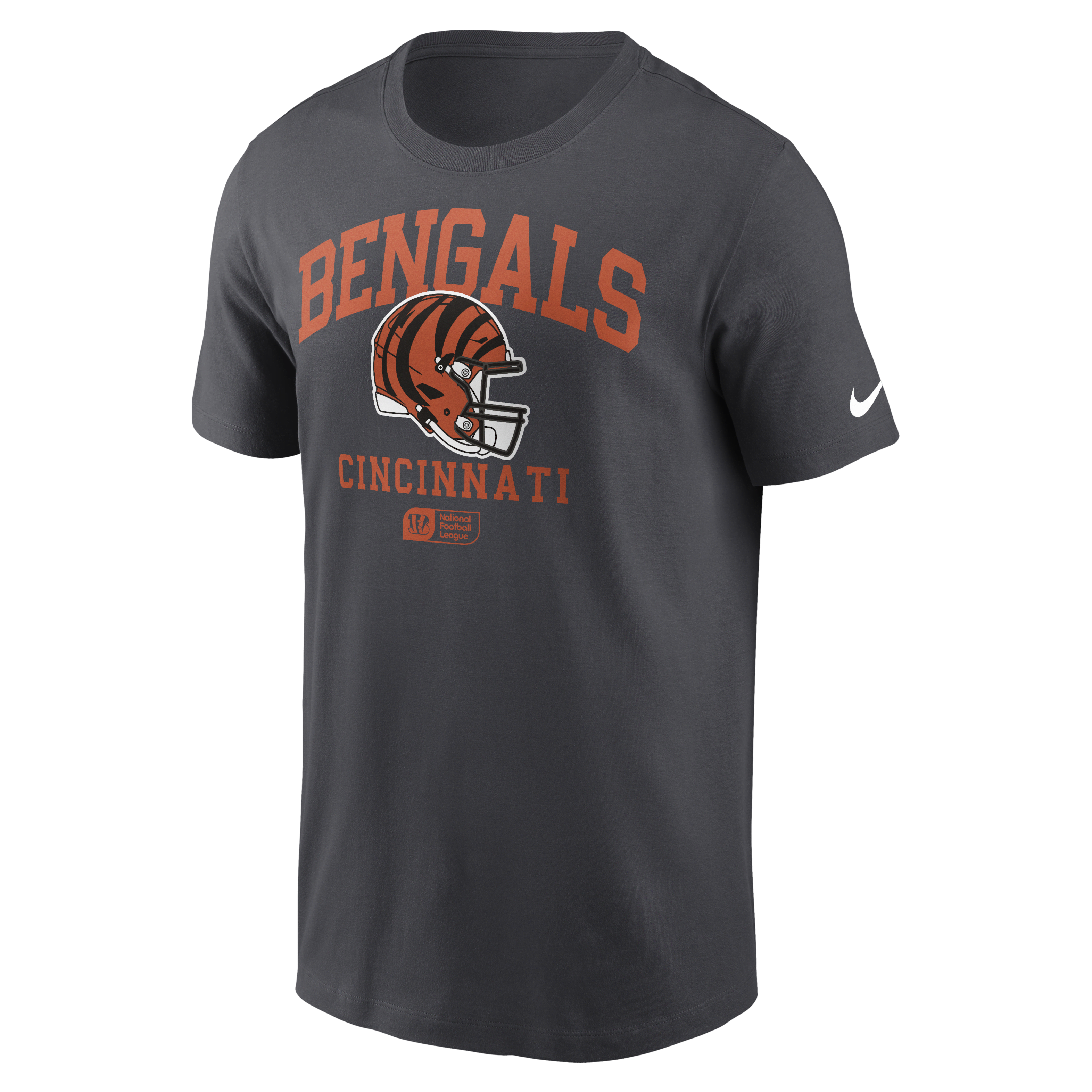 Cincinnati Bengals Helmet Essential Men's Nike NFL T-Shirt