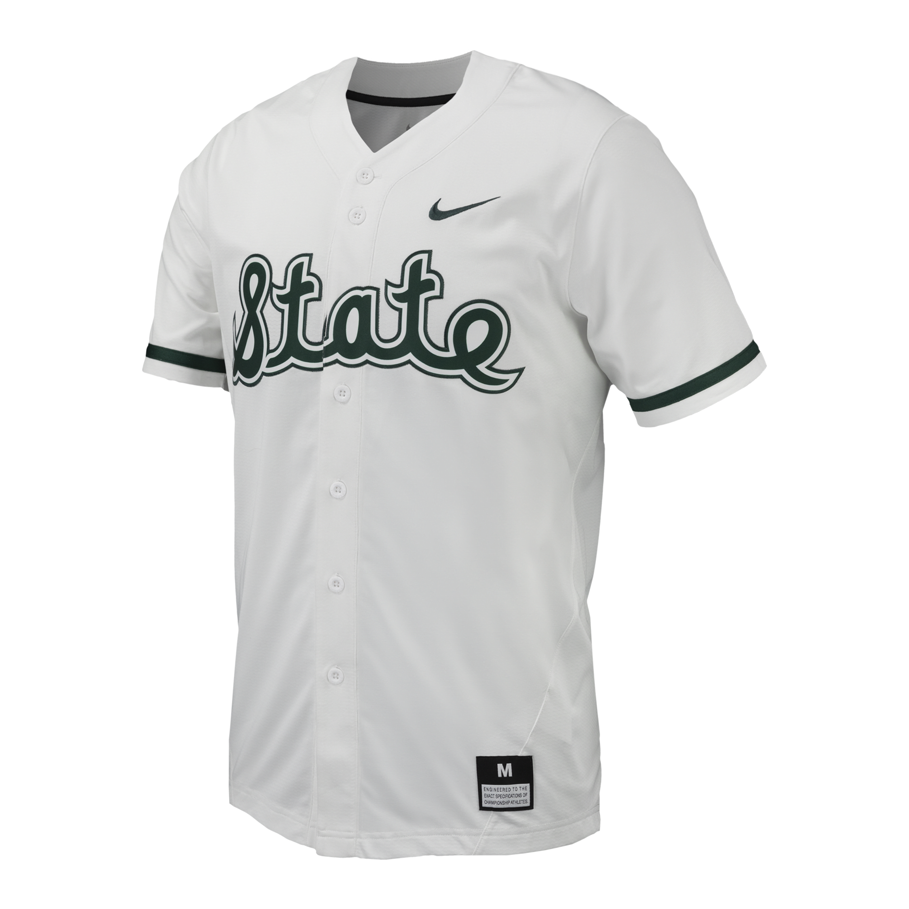 Michigan State Men's Nike College Replica Baseball Jersey