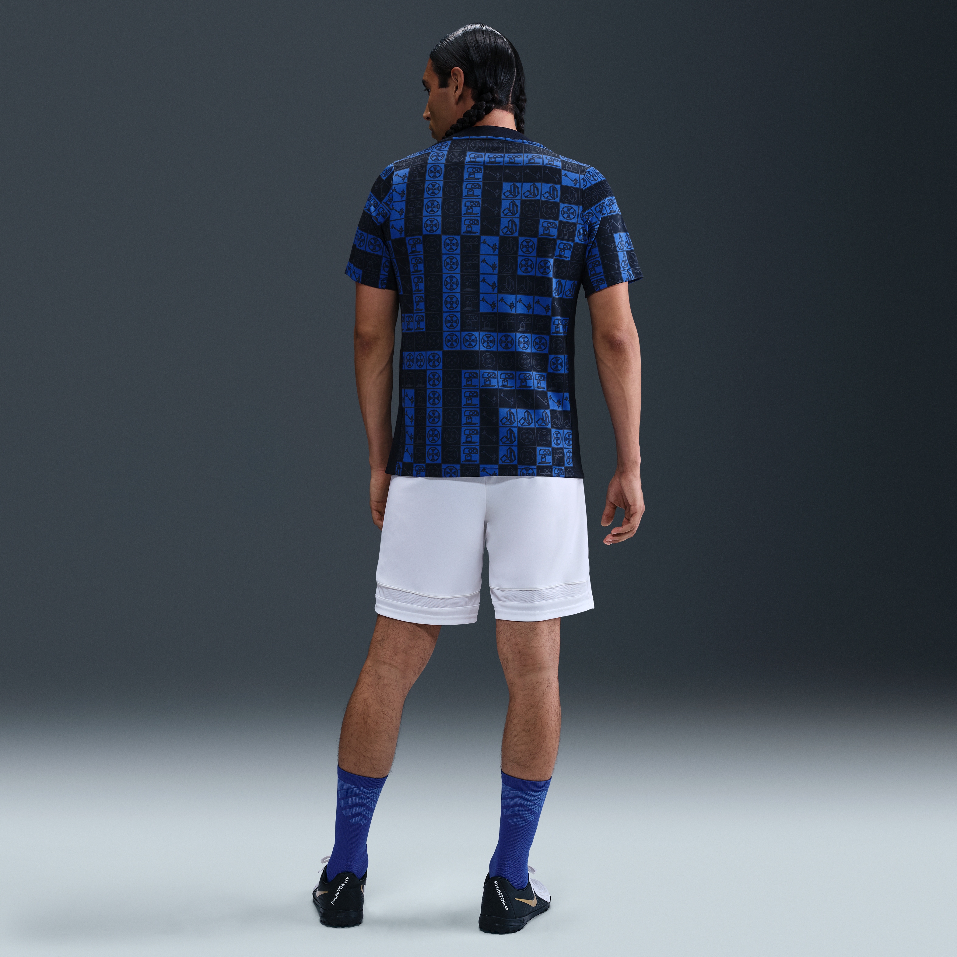 Pumas UNAM Academy Pro Men's Nike Dri-FIT Soccer Pre-Match Short-Sleeve Top