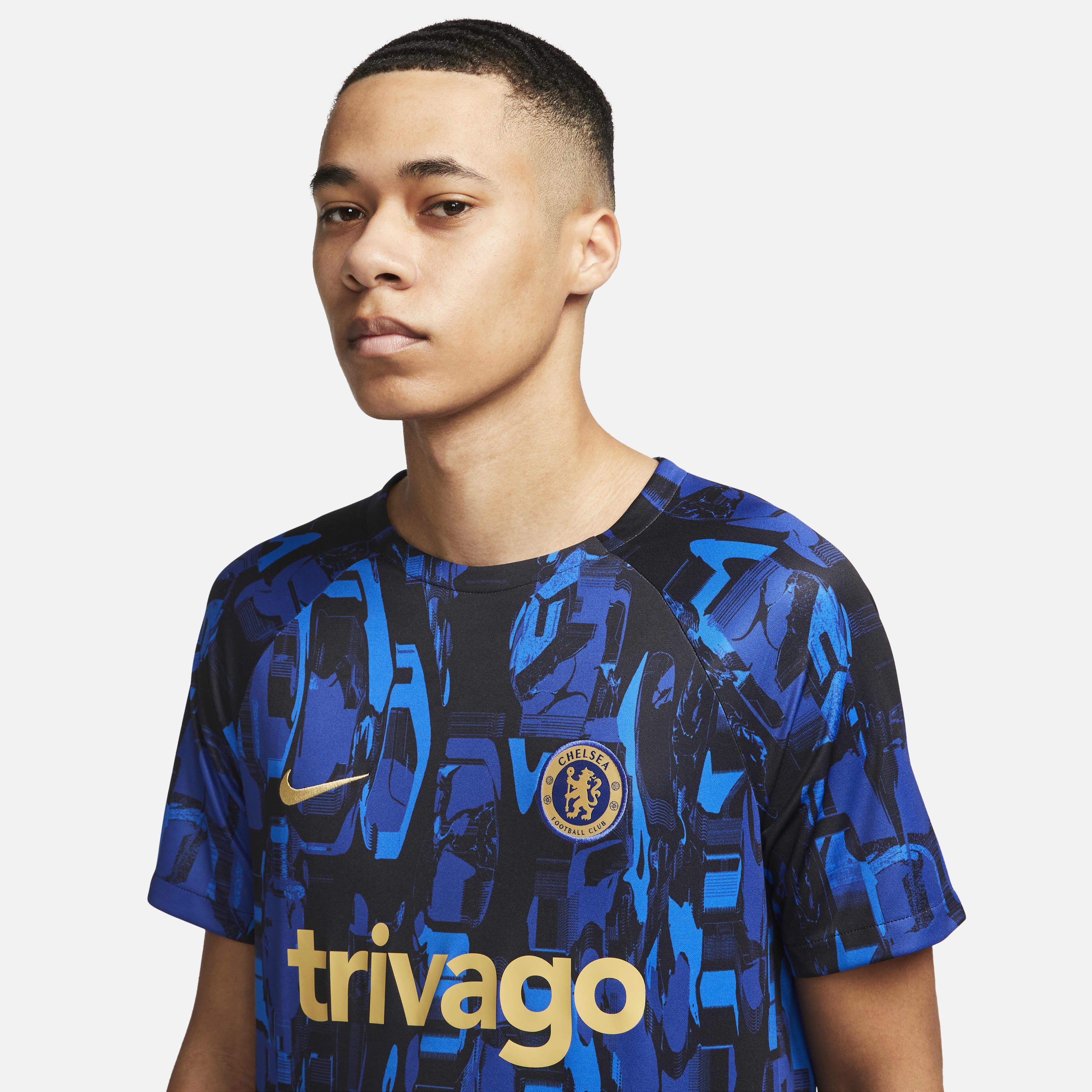 Chelsea FC Academy Pro Men's Nike Dri-FIT Pre-Match Soccer Top